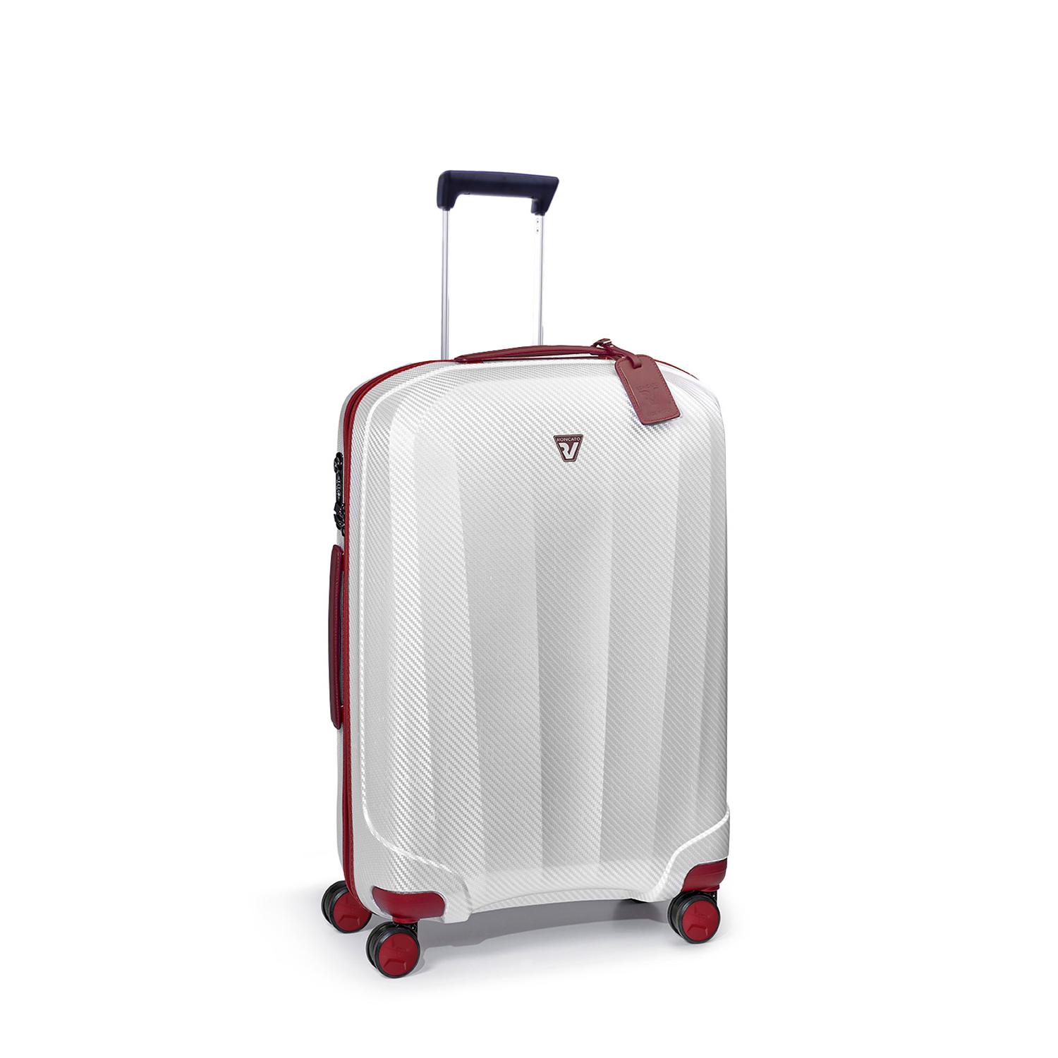 Roncato We Are Glam Trolley Medio 70 Cm - Rosso/bianco