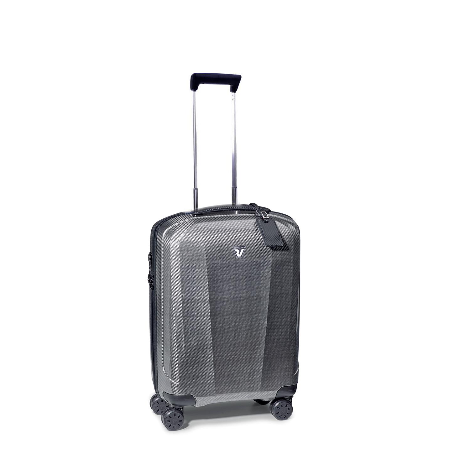 Roncato We Are Glam Trolley Bagaglio A Mano 55x40x20 Cm - Nero/platino