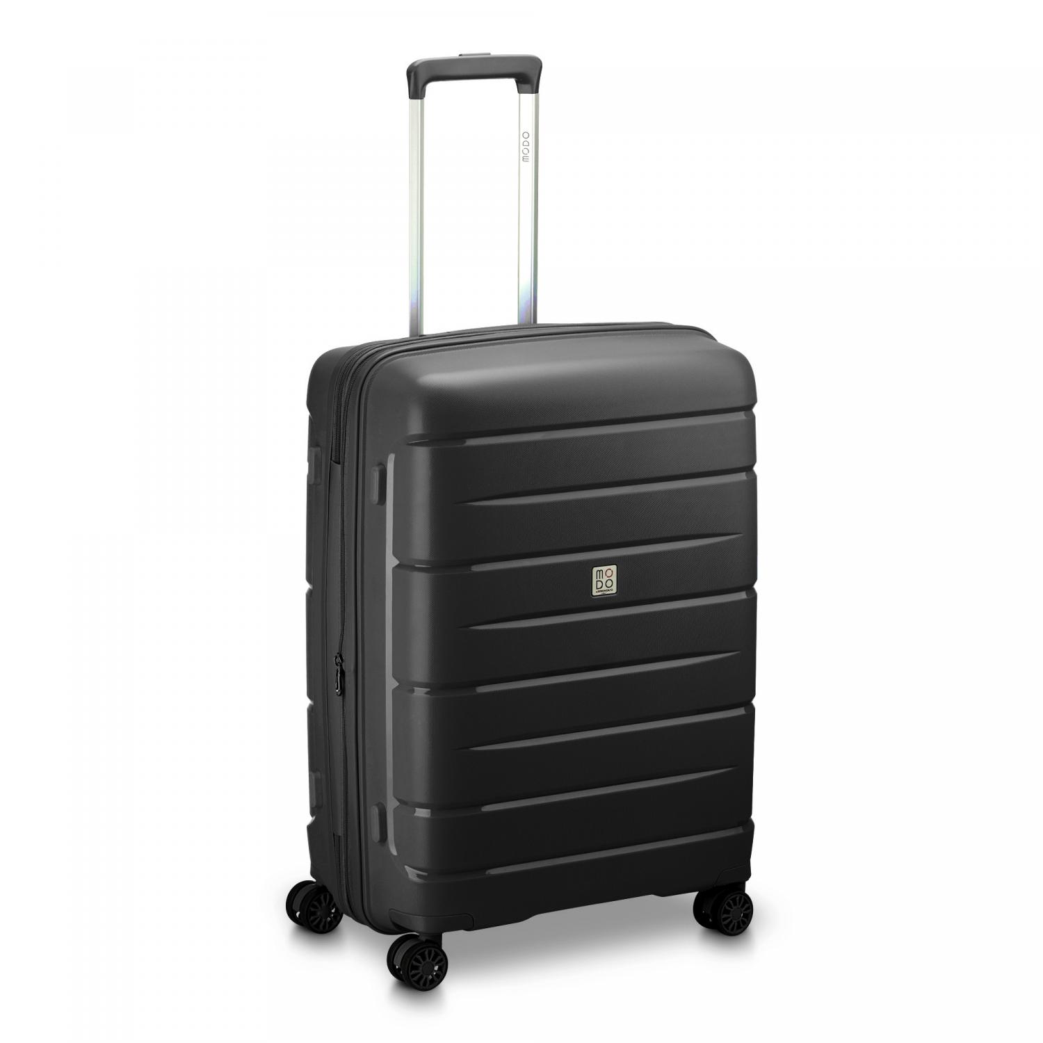 Modo By Roncato Nero Starlight 3.0 Trolley Medio 66 Cm Espandibile