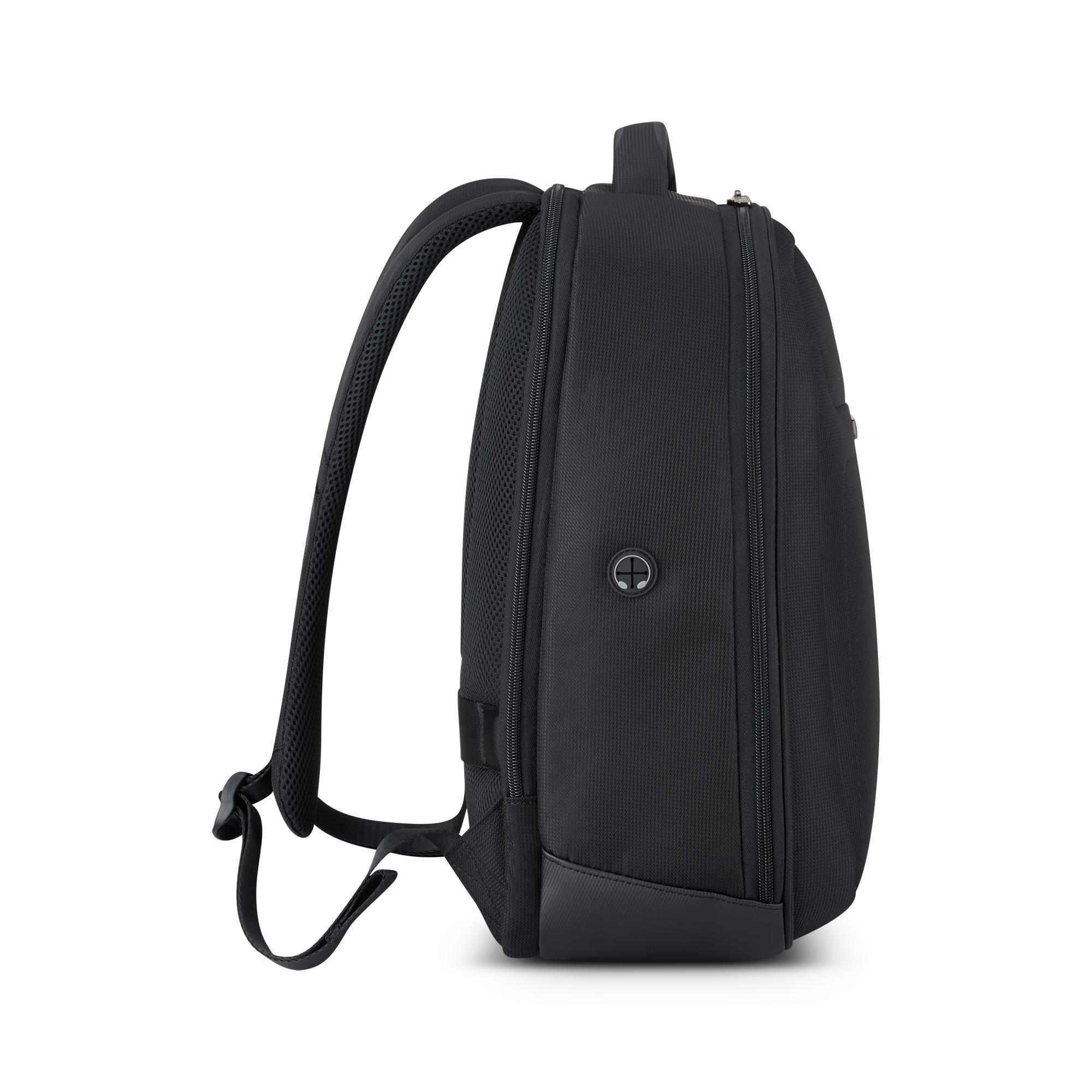 WORK Mochila trabajo para portatil 13 - 40x29x15 cm - Negro