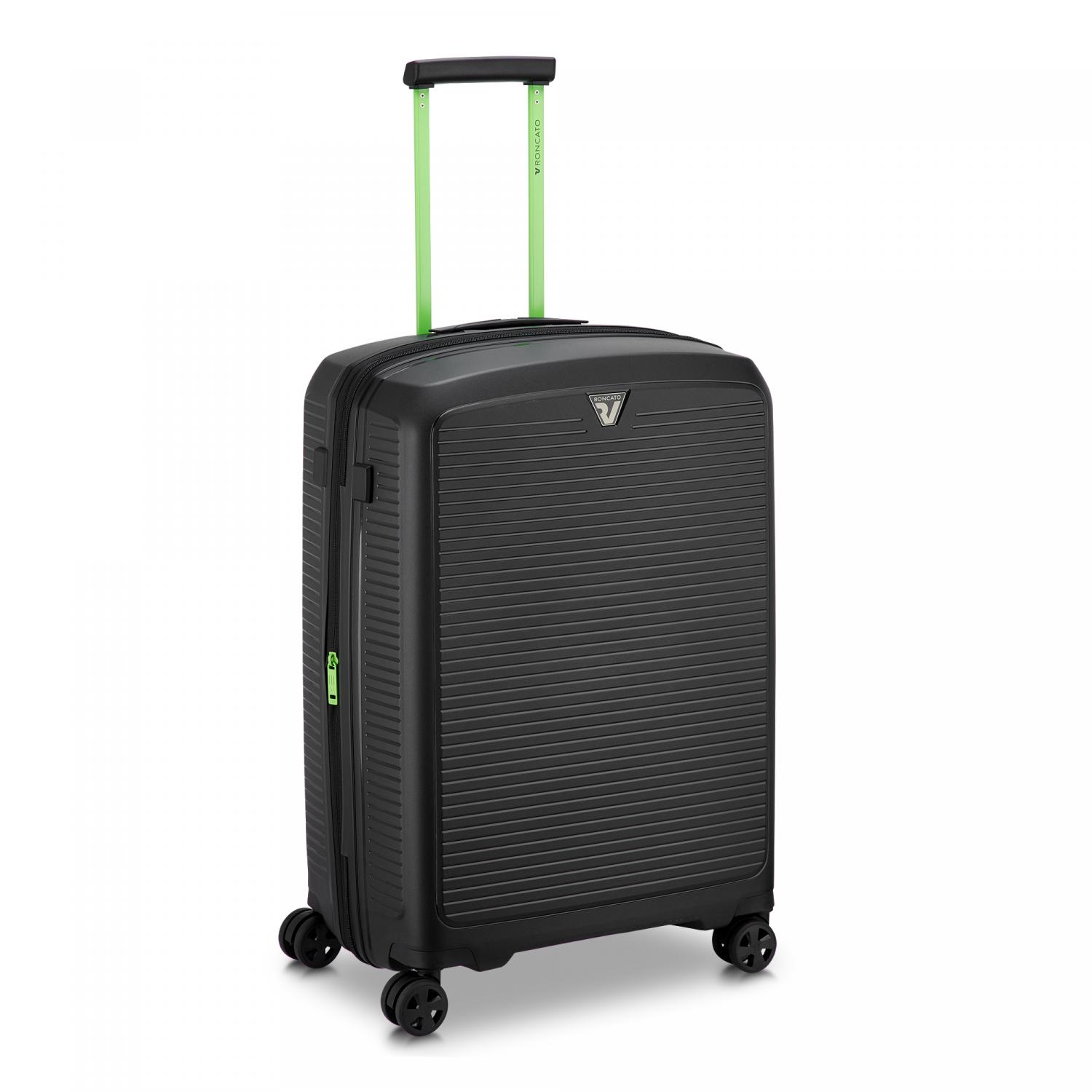 Roncato We Are Glam Valigia trolley (4 ruote) blu metallico. Unisex