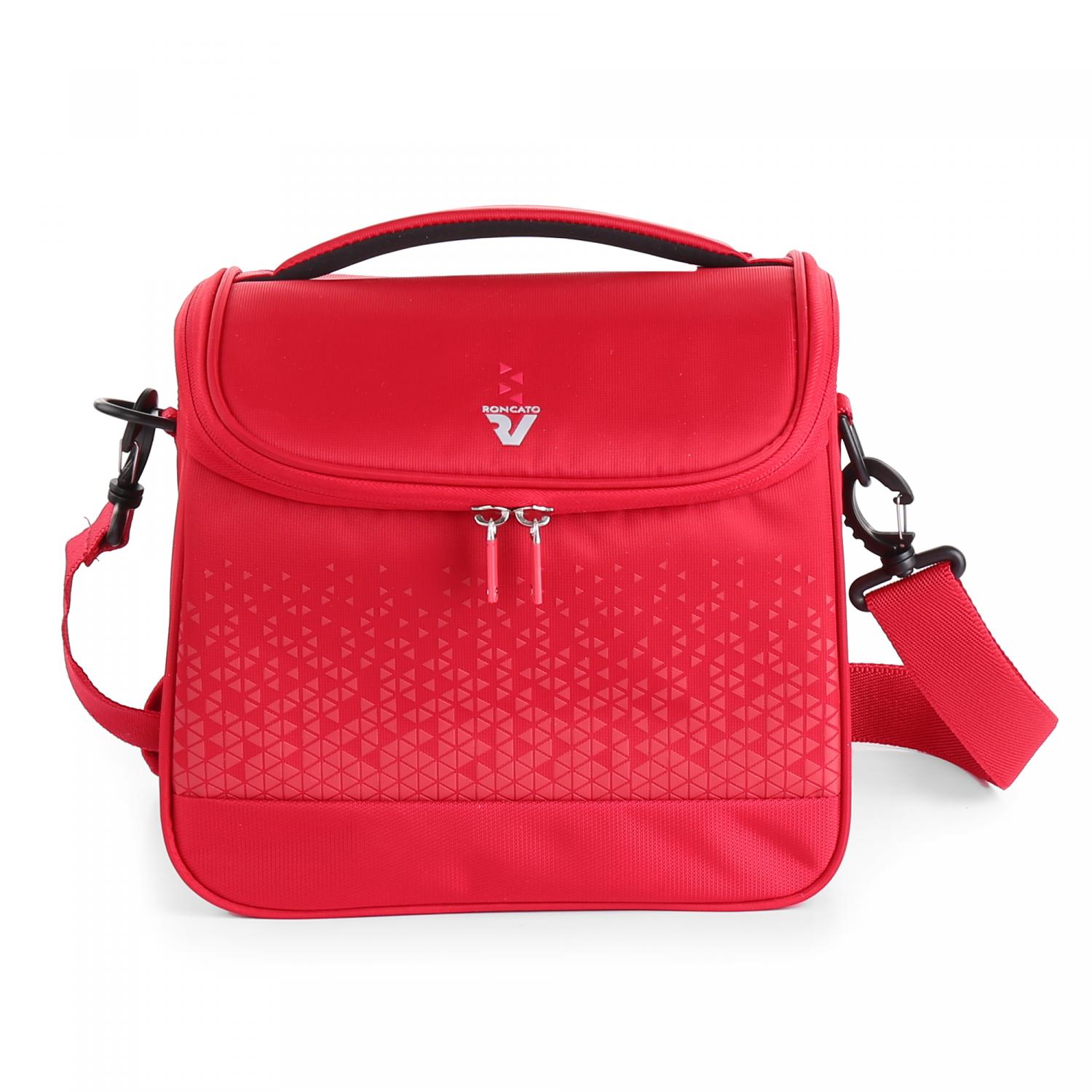 Roncato Crosslite Beauty Case 27x26x19 Cm - Rosso