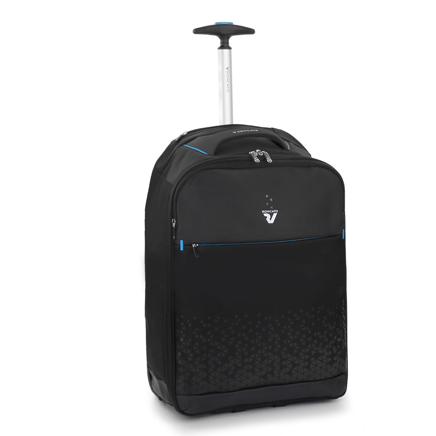 Zaino Trolley Crosslite 55x40x20 Nero RV Roncato