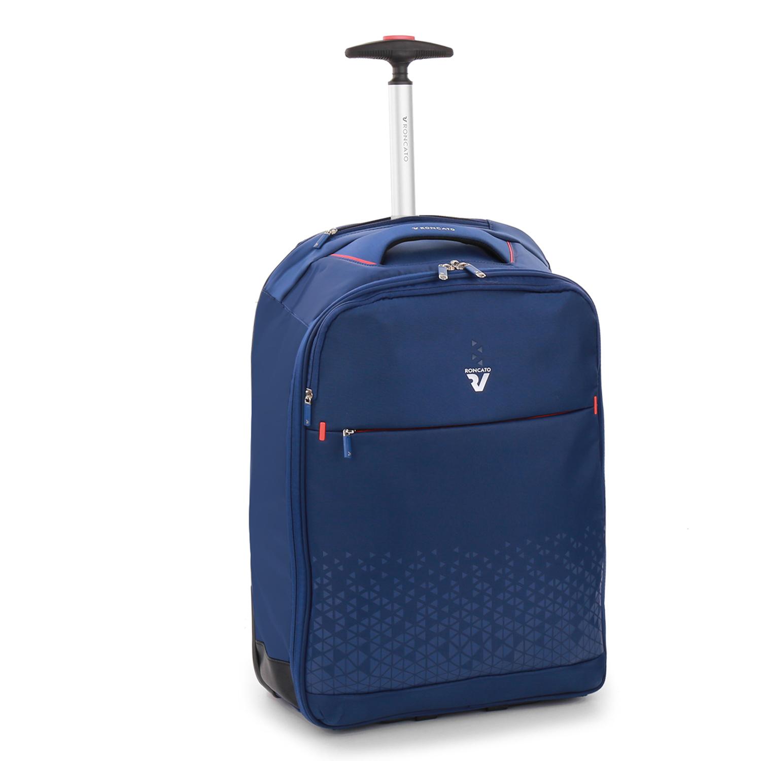 Roncato Crosslite Zaino Trolley 55x40x20 Cm - Blu