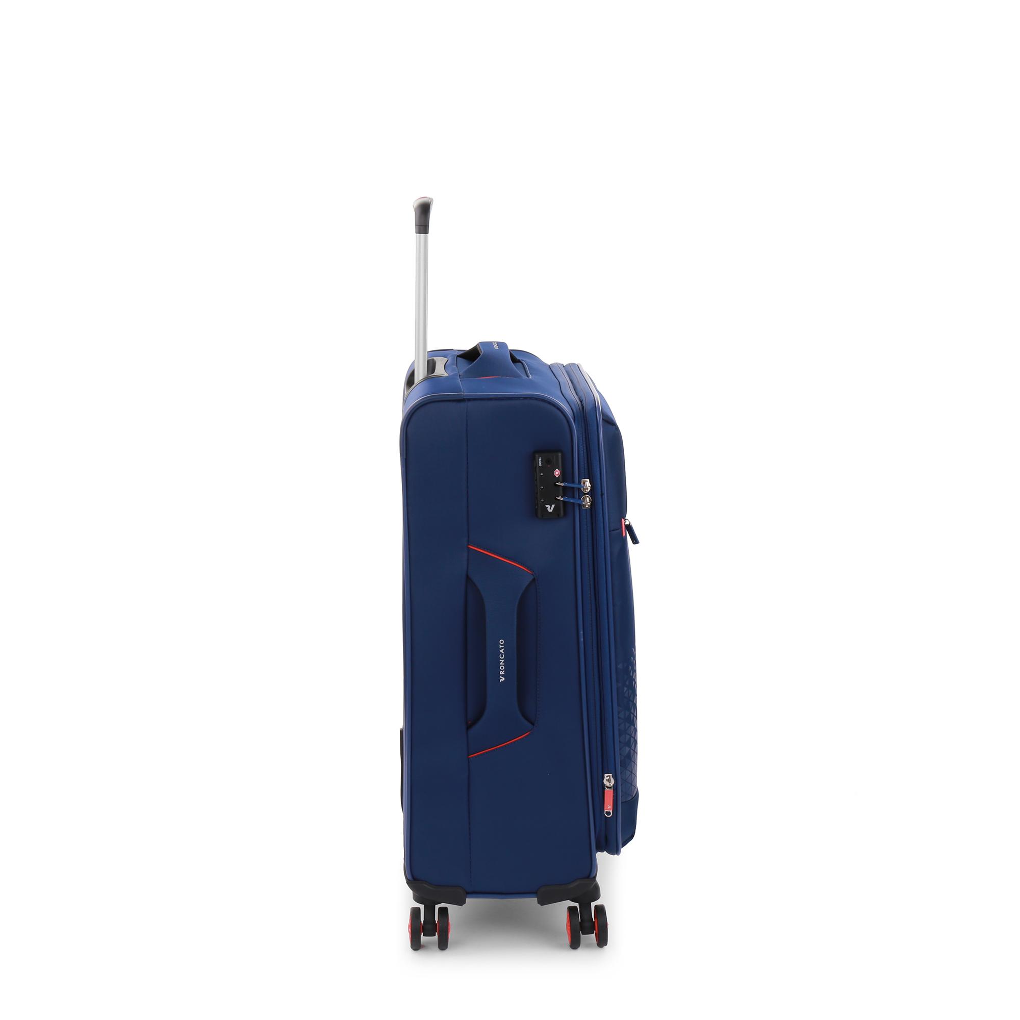CROSSLITE SET DE VALISES (Grande, Moyenne, Cabine) - Bleu