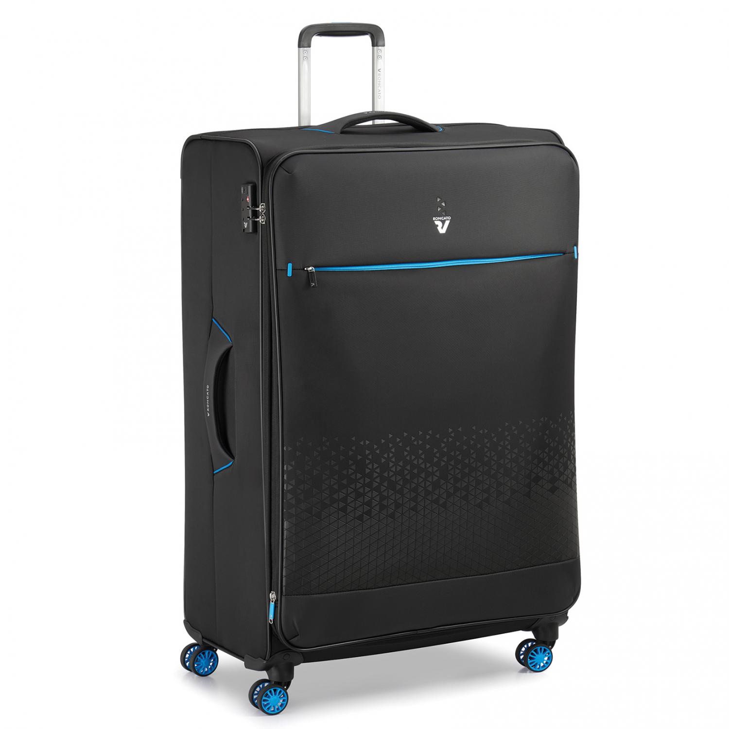 CROSSLITE Grande valise 75 cm Extensible - Noir