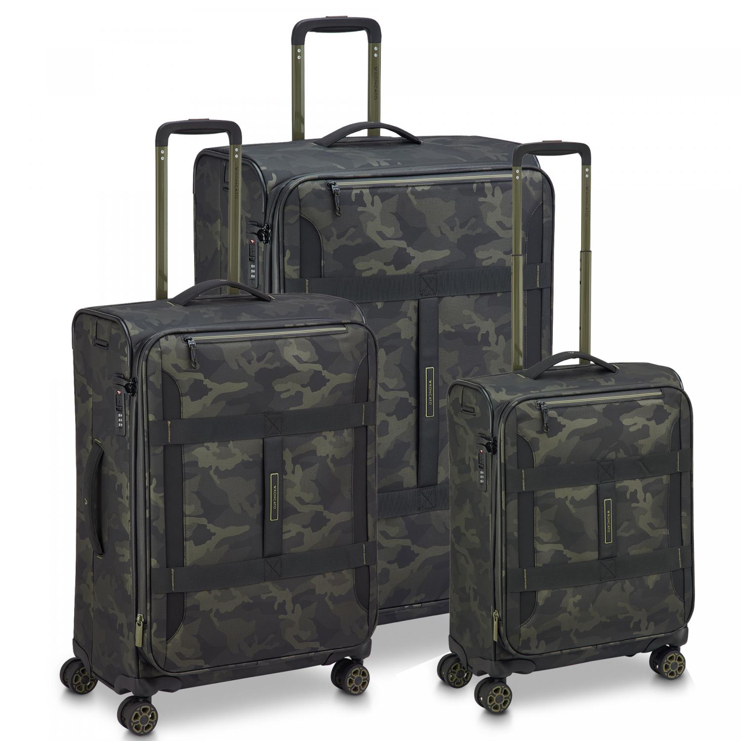 Roncato Norway Set Valigie (grande, Medio, Cabina) - Camouflage