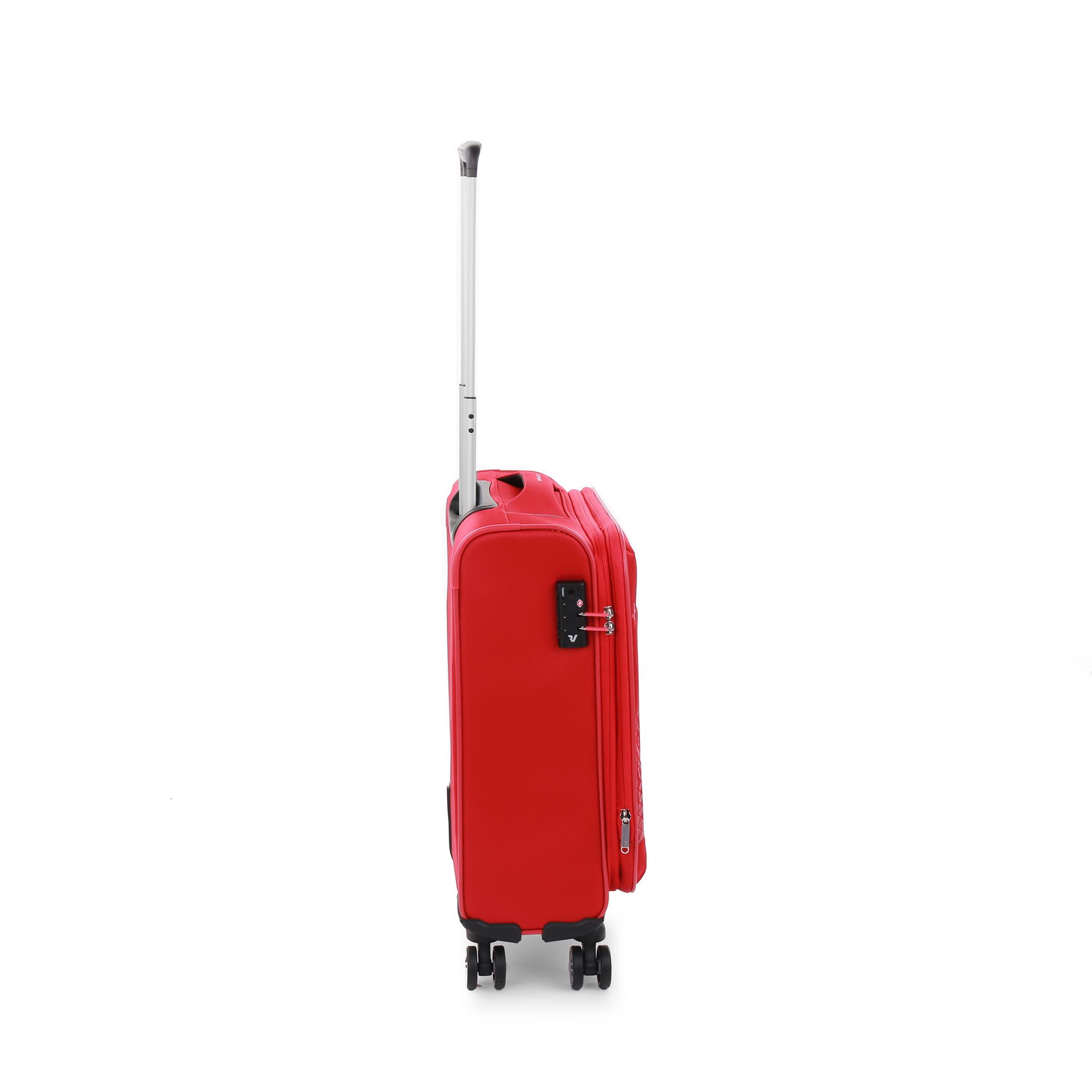 CROSSLITE Valise cabine 55x40x20/23 cm Extensible - Rouge