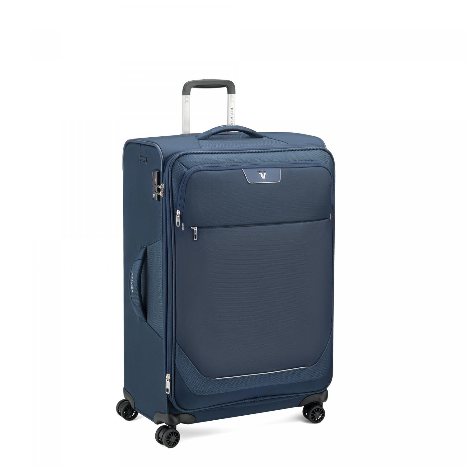 Roncato Joy Trolley Grande 75 Cm Espandibile - Blu Notte