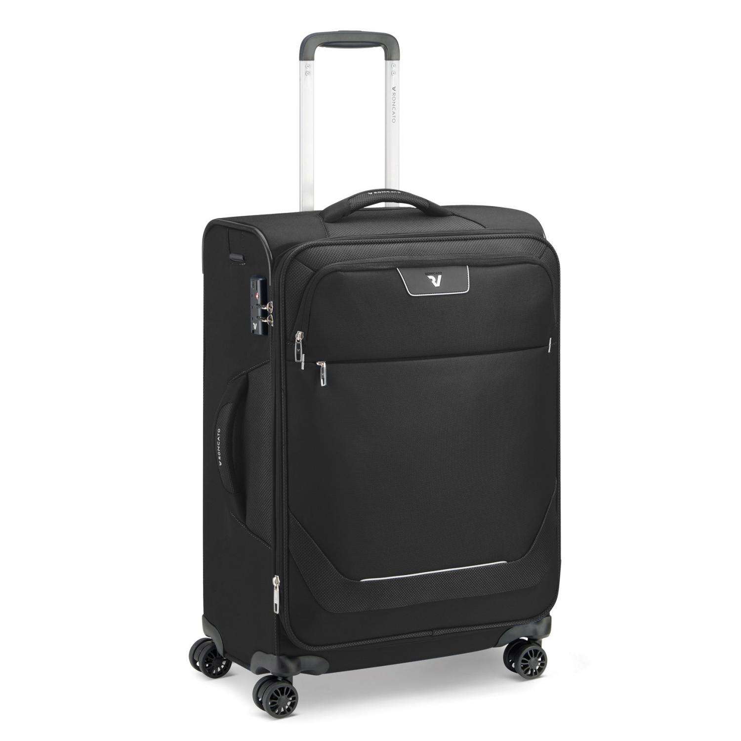 JOY Trolley medio 63 cm Espandibile - Nero