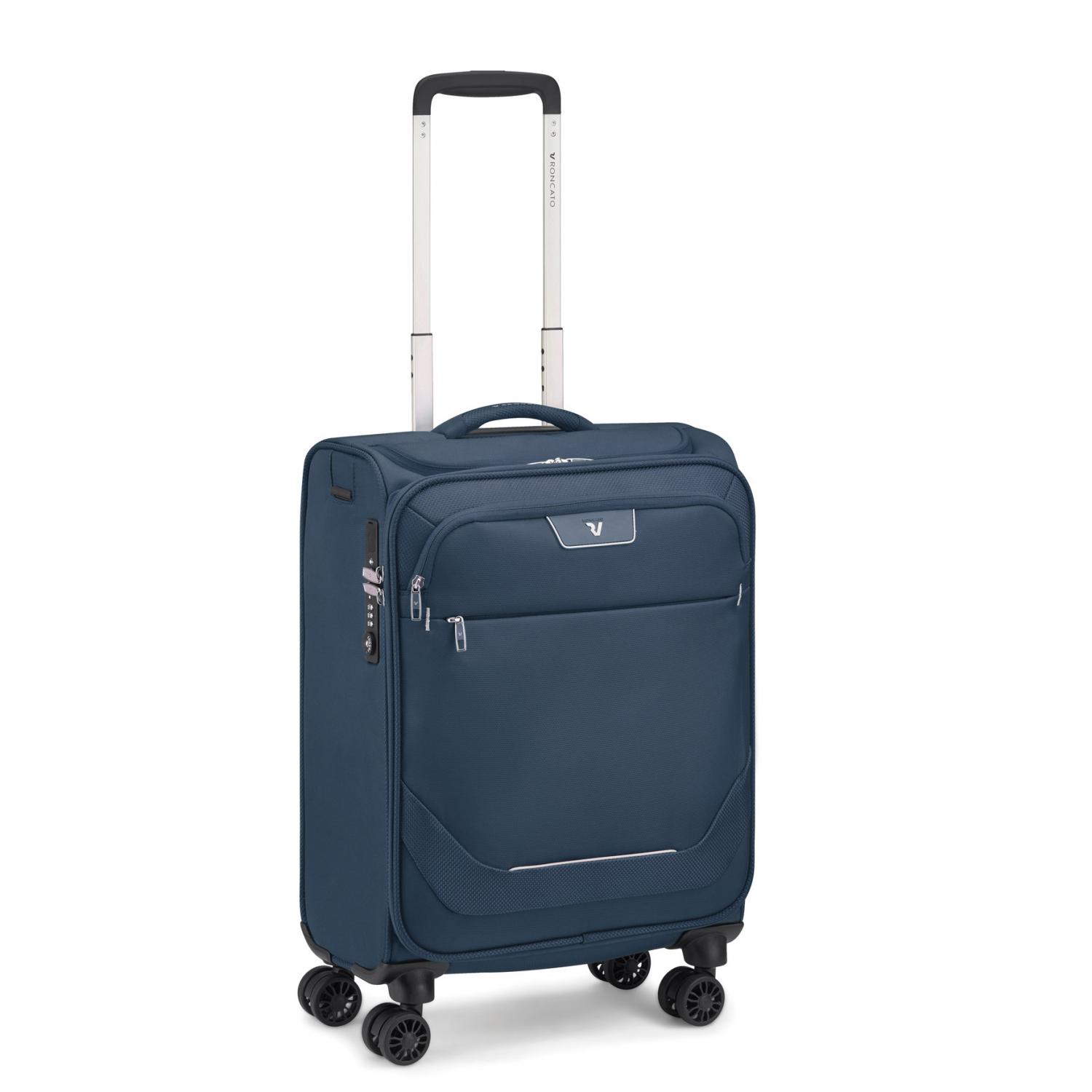 JOY Trolley bagaglio a mano 55x40x20 cm - Blu Notte