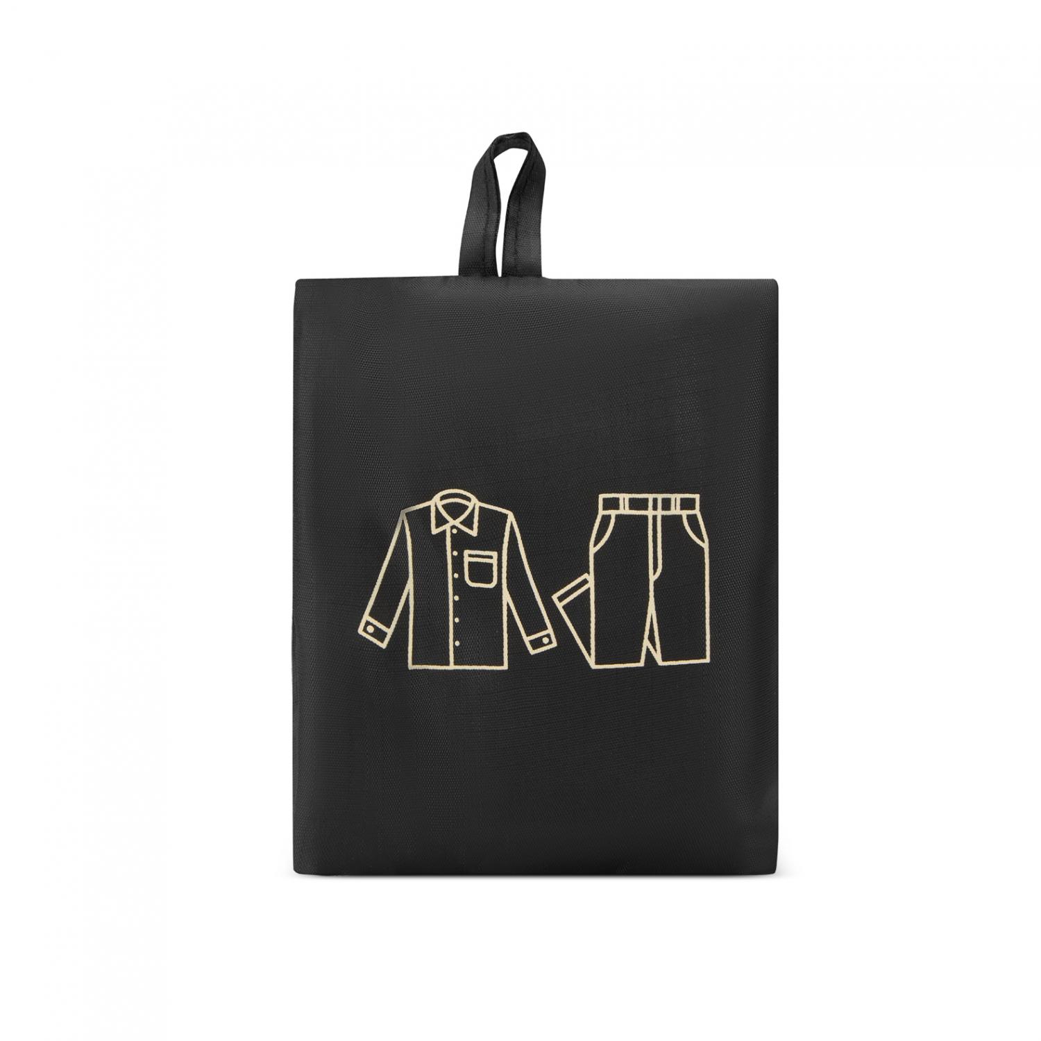 Roncato Smart Travel Cubo Da Viaggio Grande Pieghevole - Nero