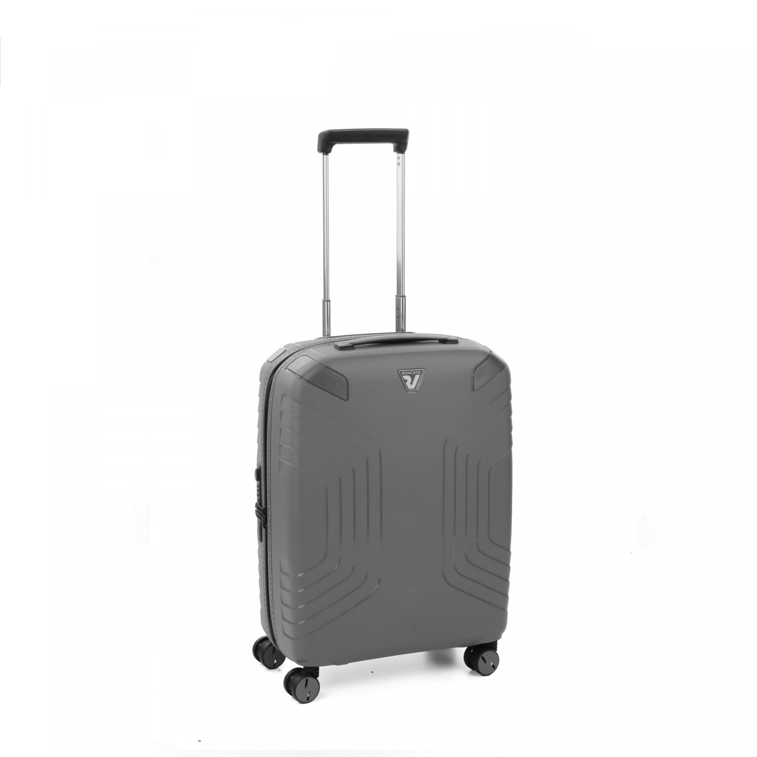 Roncato Ypsilon 4.0 Trolley Bagaglio A Mano 55x40x20/25 Cm Espandibile - Piombo