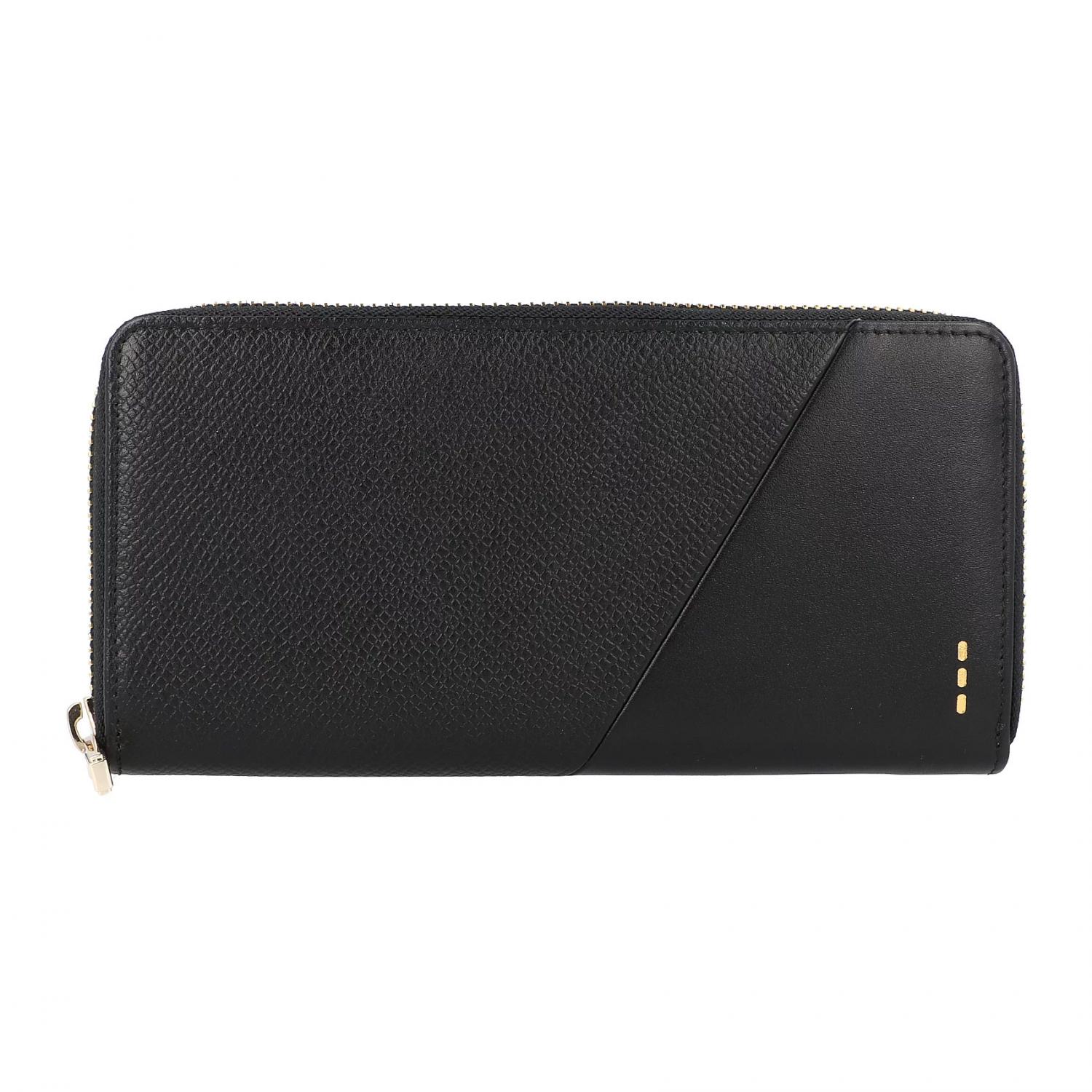 PE-MILANO Cartera de mujer 19x9.5x2 cm - Negro