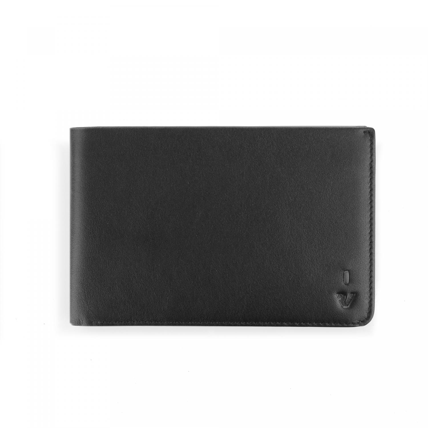 PE-TAORMINA Portafoglio uomo 15x9.7x1 cm - Nero/Grigio