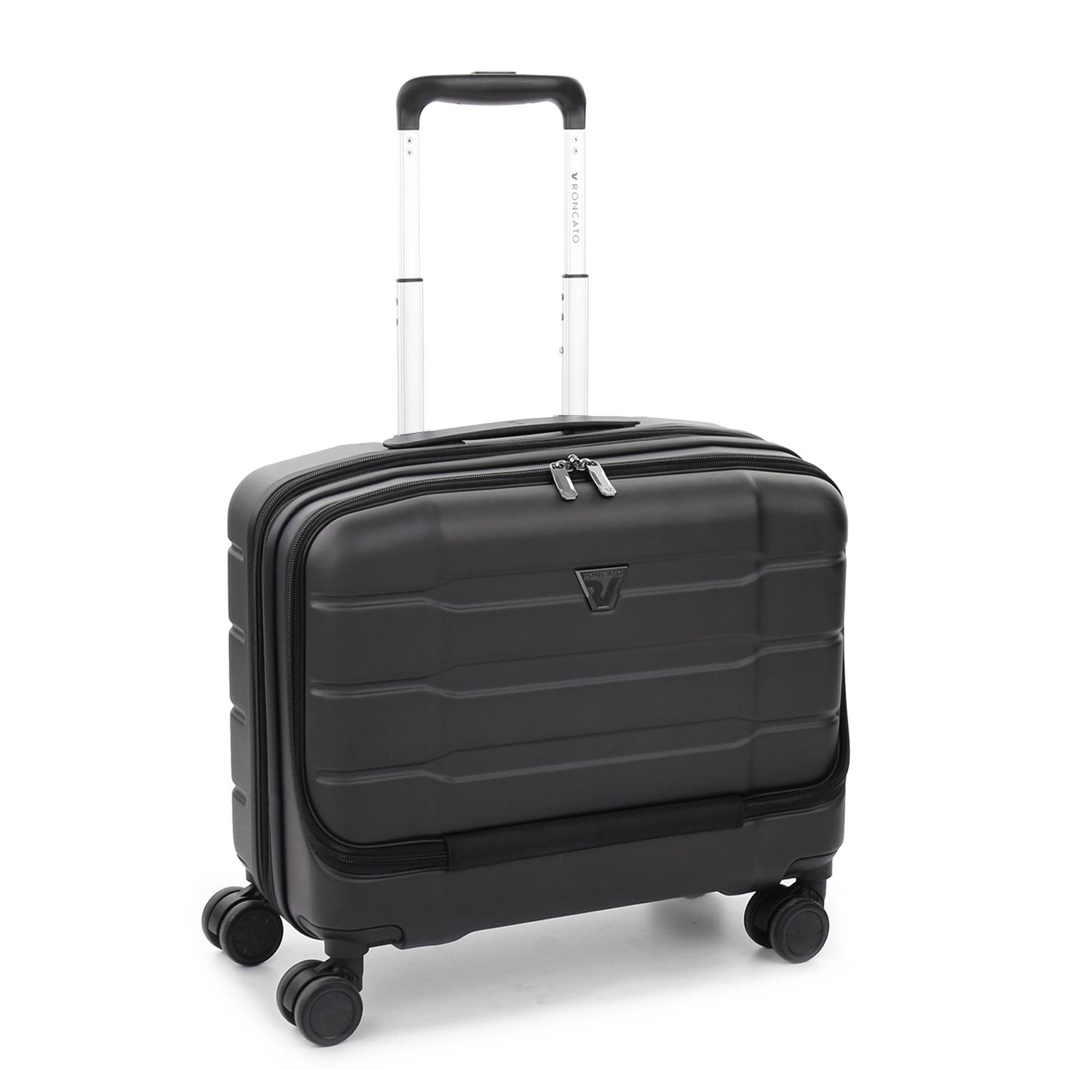 Roncato Biz 4.0 Pc Trolley Espandibile - 44x39x20/25 Cm Espandibile - Nero