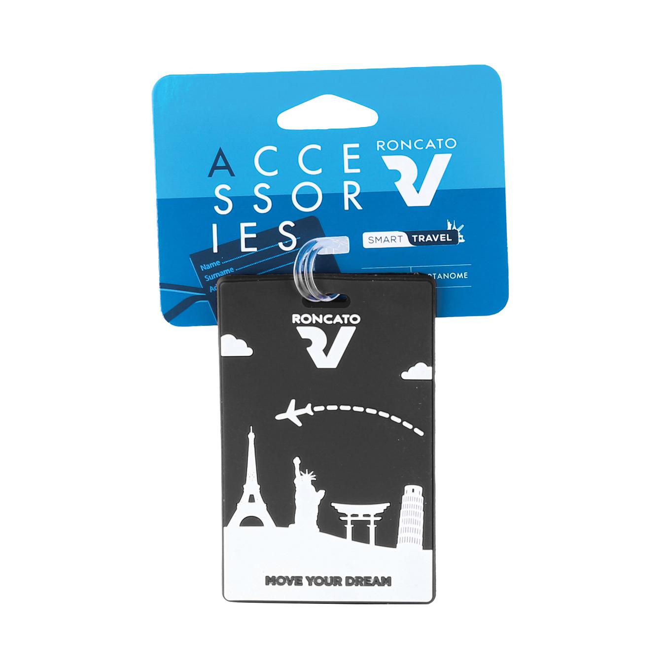 SMART TRAVEL Porte-nom - Noir