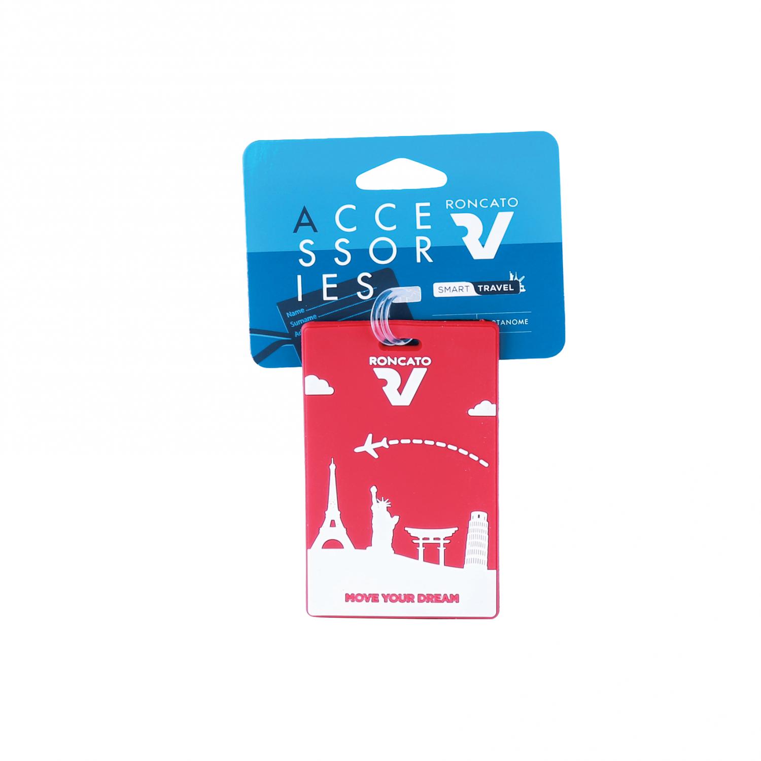 Roncato Smart Travel Portanome Singolo - Rosso