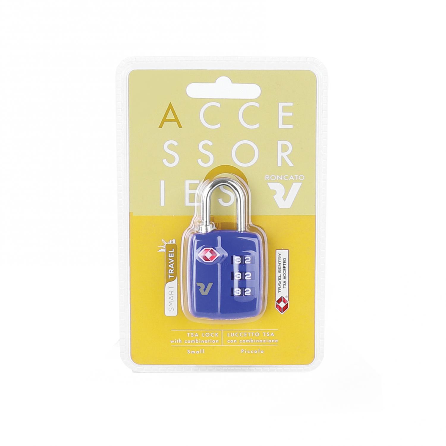 Roncato Smart Travel Lucchetto Tsa C/combinazione - Blu