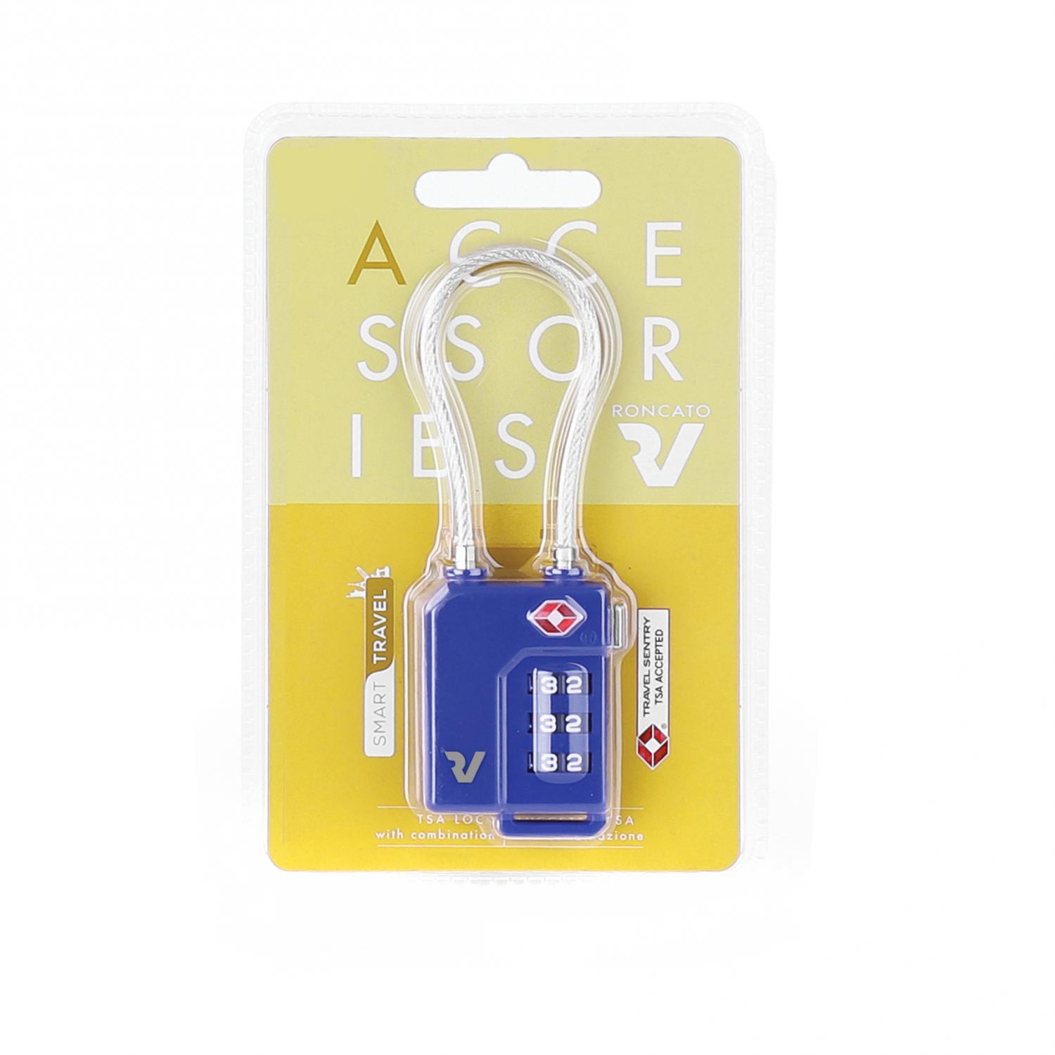 Roncato Smart Travel Lucchetto Tsa Large C/combinazione - Blu