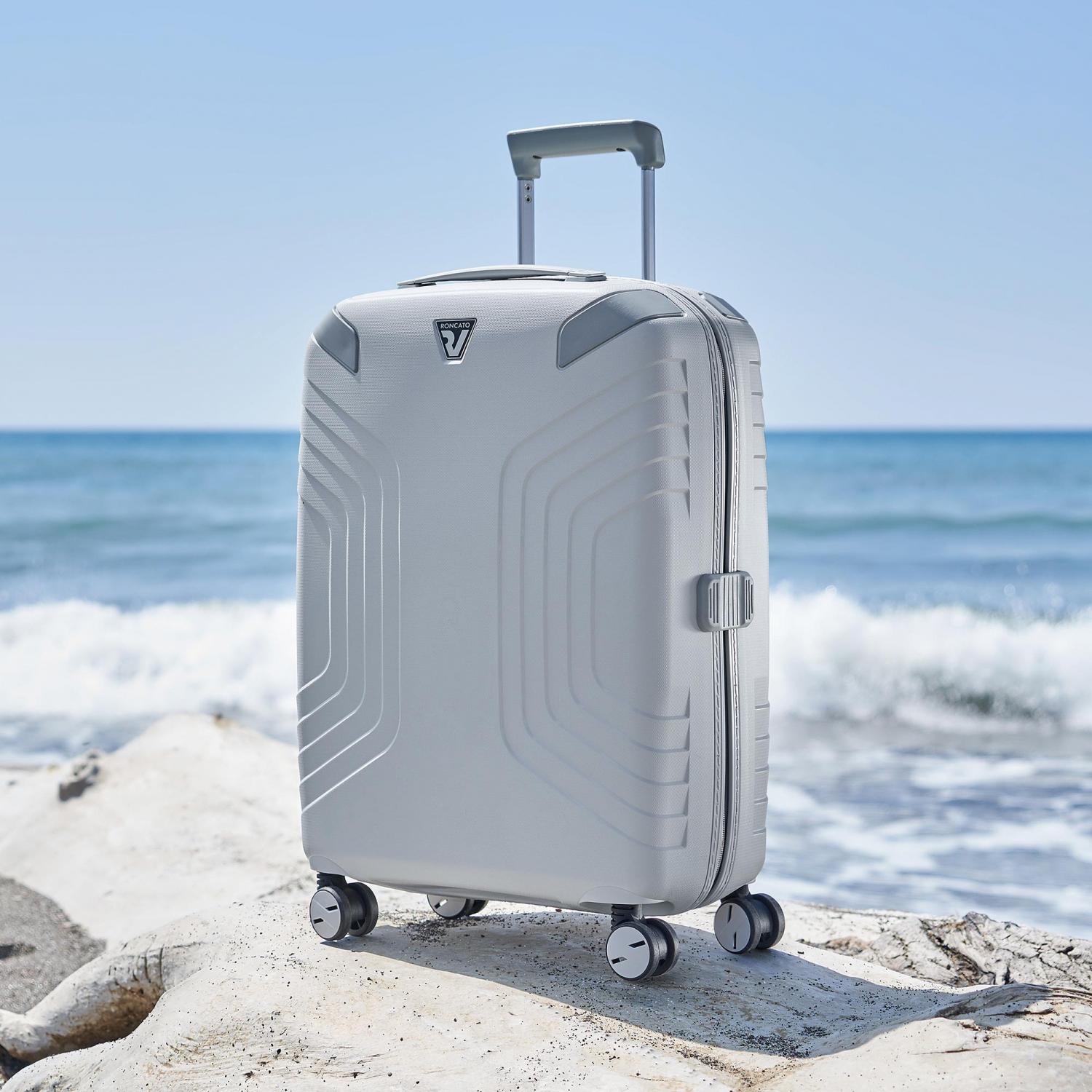 YPSILON 2.0 Valise cabine 55x40x20 cm - Gris perle