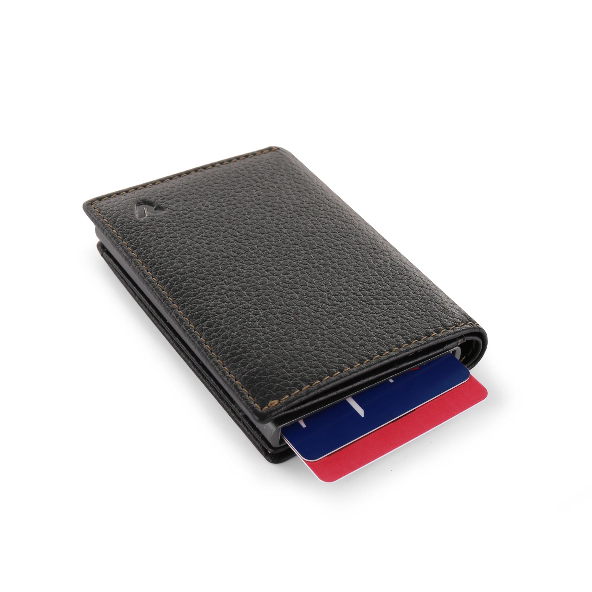 IRON 4.0 Porte-cartes 7x11x2 cm - Noir
