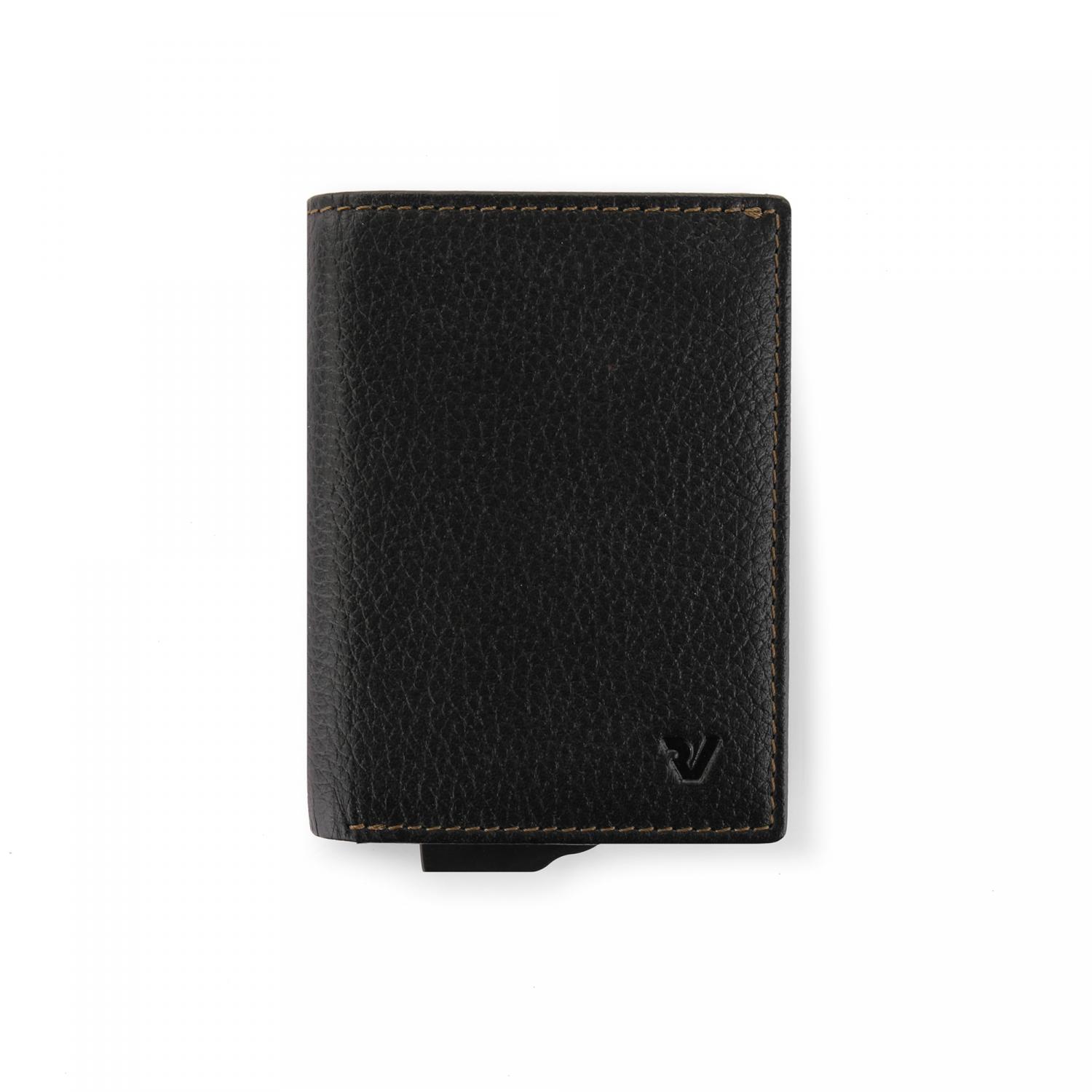 IRON 4.0 Porte-cartes 7x11x2 cm - Noir