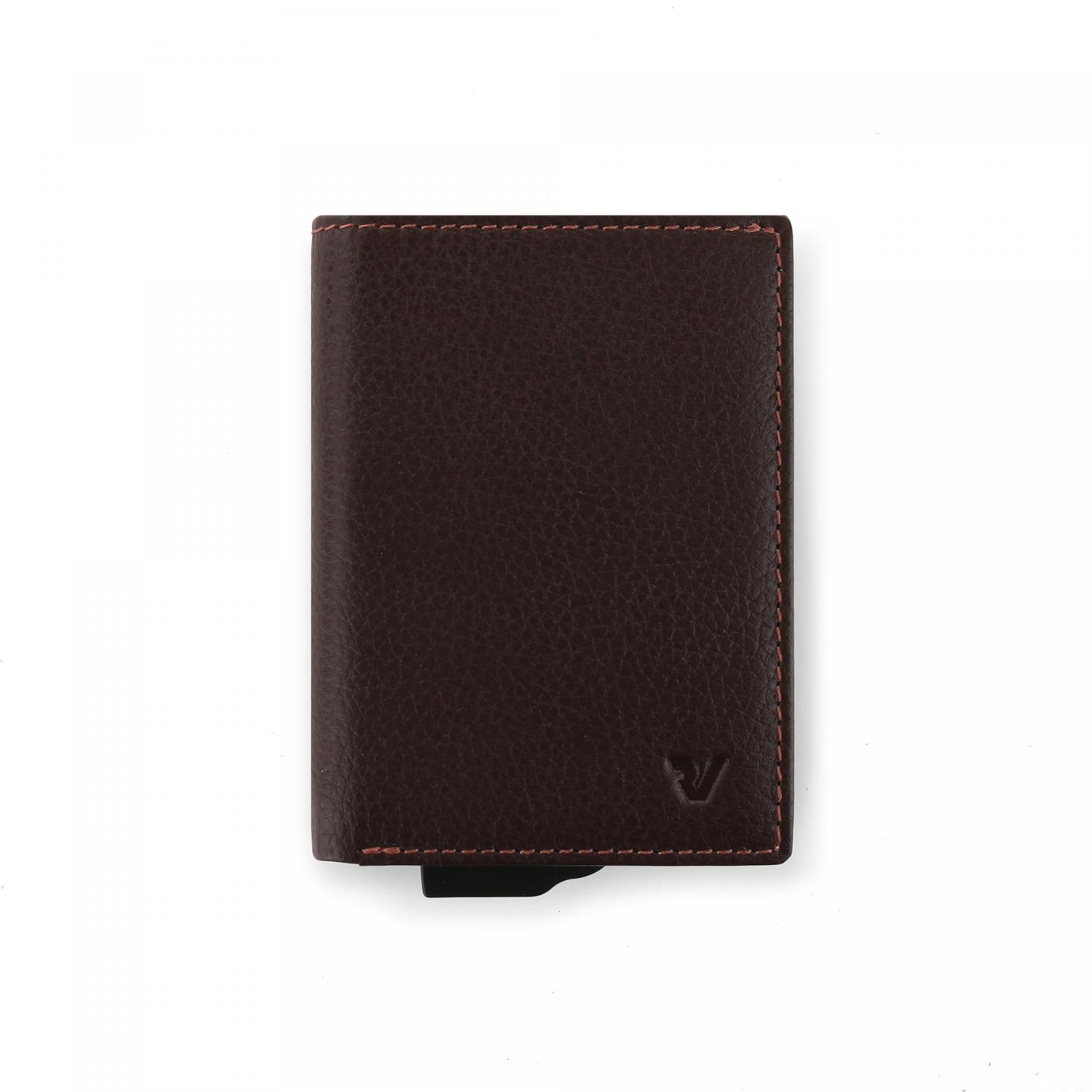IRON 4.0 Porte-cartes 7x11x2 cm - Marron