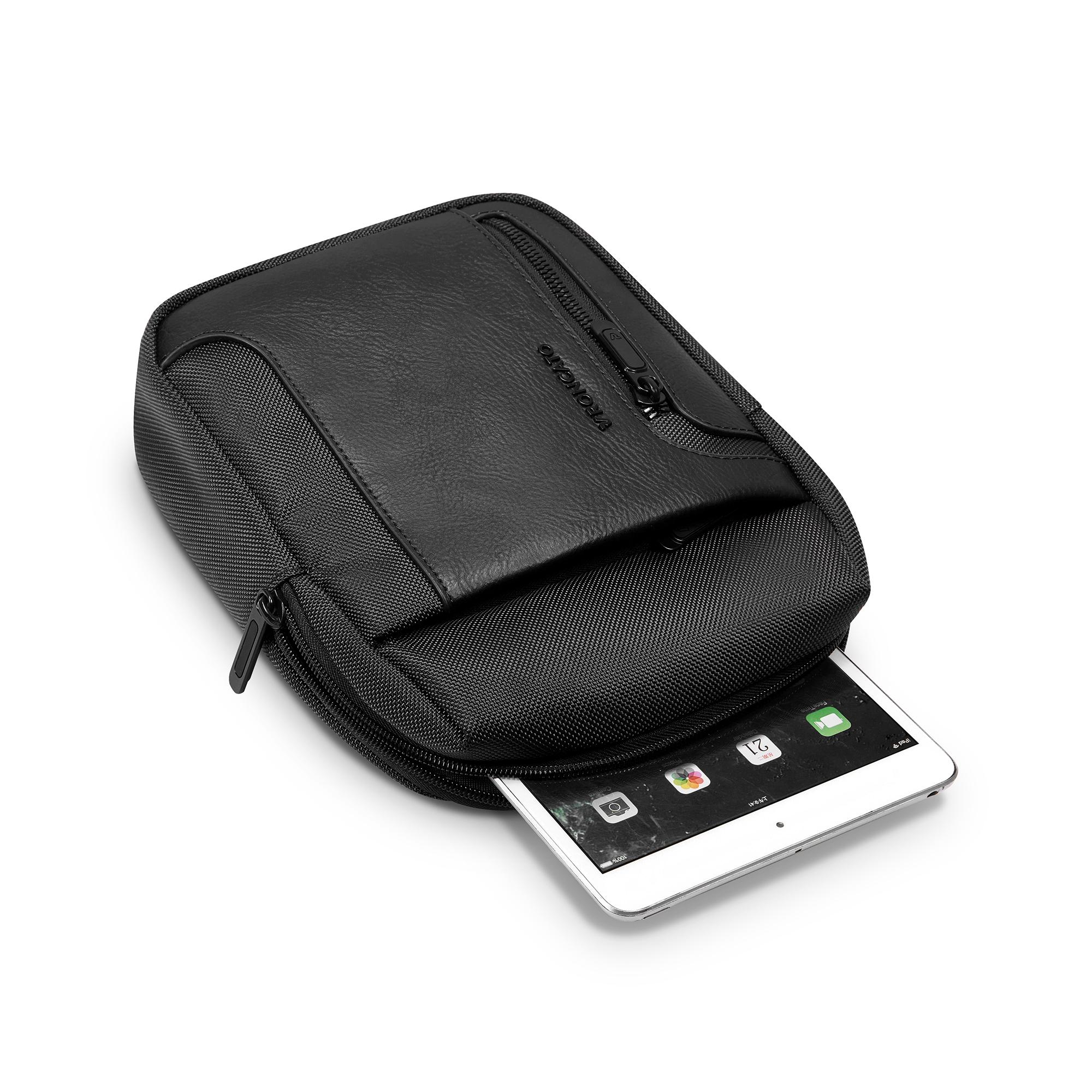 PANAMA 4.0 Sacoche homme 18x23x5.5 cm - Noir