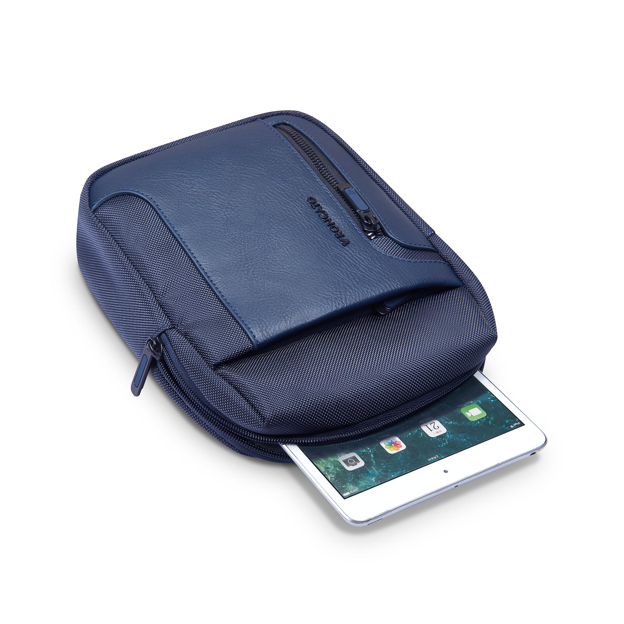 PANAMA 4.0 Sacoche homme 18x23x5.5 cm - Bleu nuit