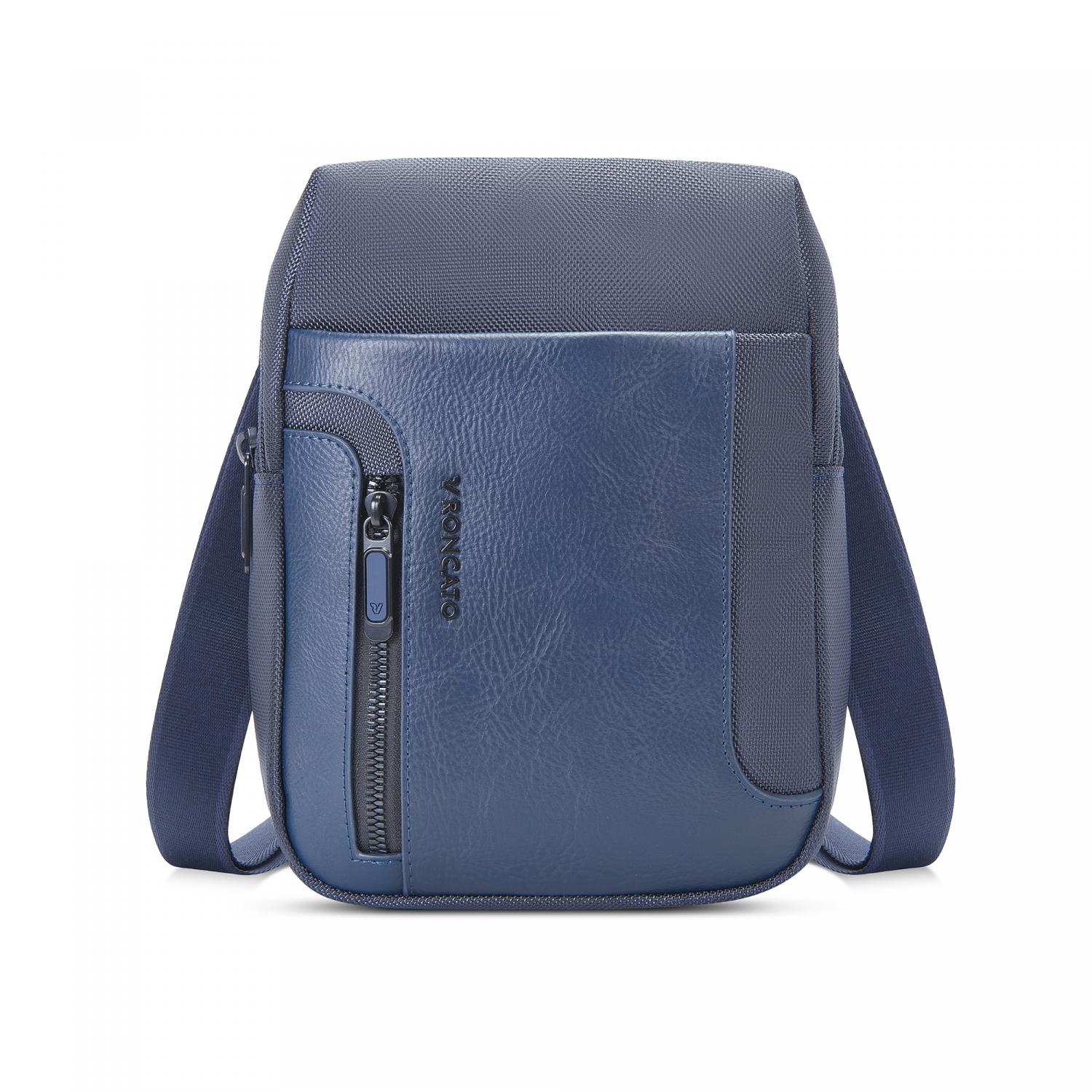 Roncato Panama 4.0 Borsello Uomo 23x18x5.5 Cm - Blu Notte