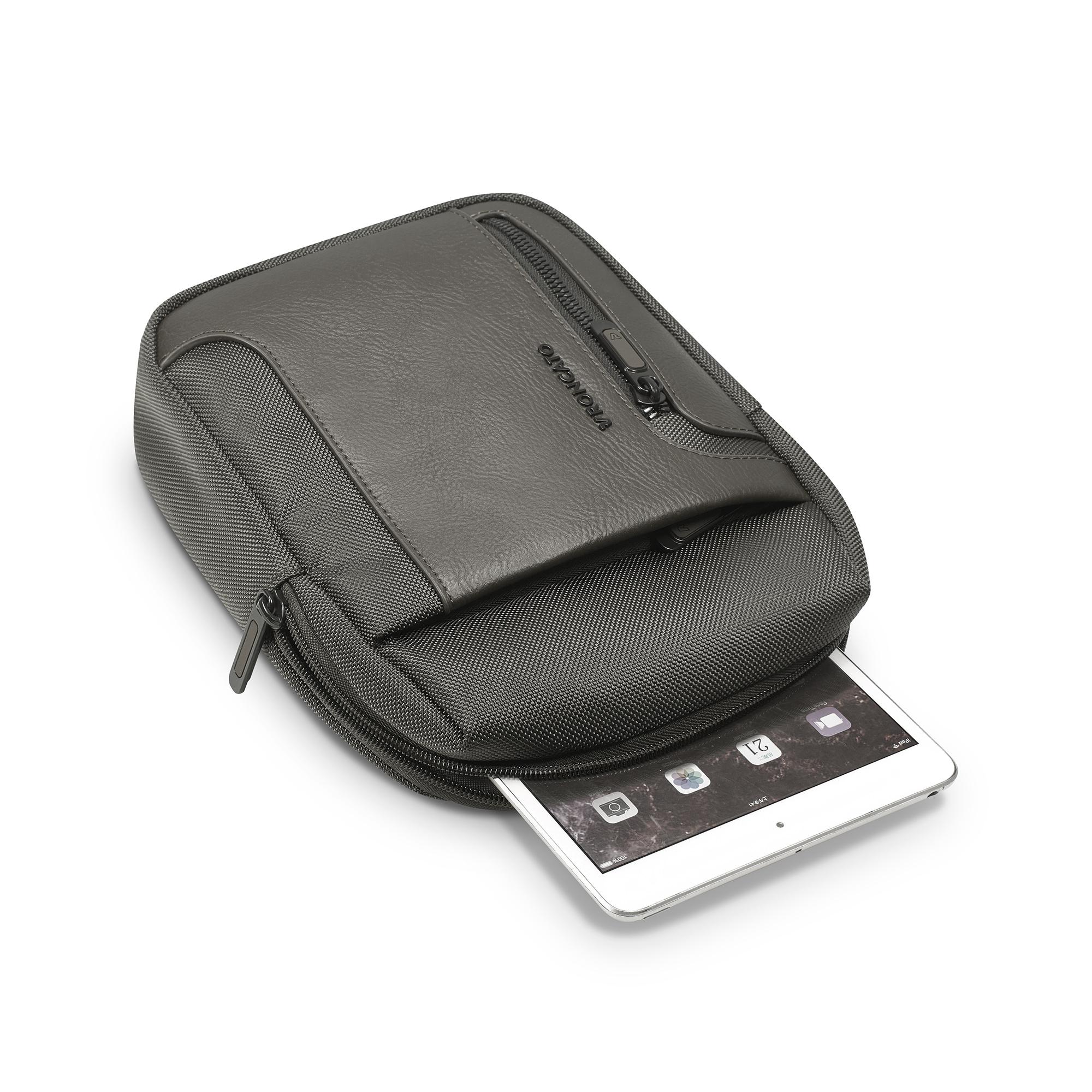 PANAMA 4.0 Sacoche homme 18x23x5.5 cm - Gris