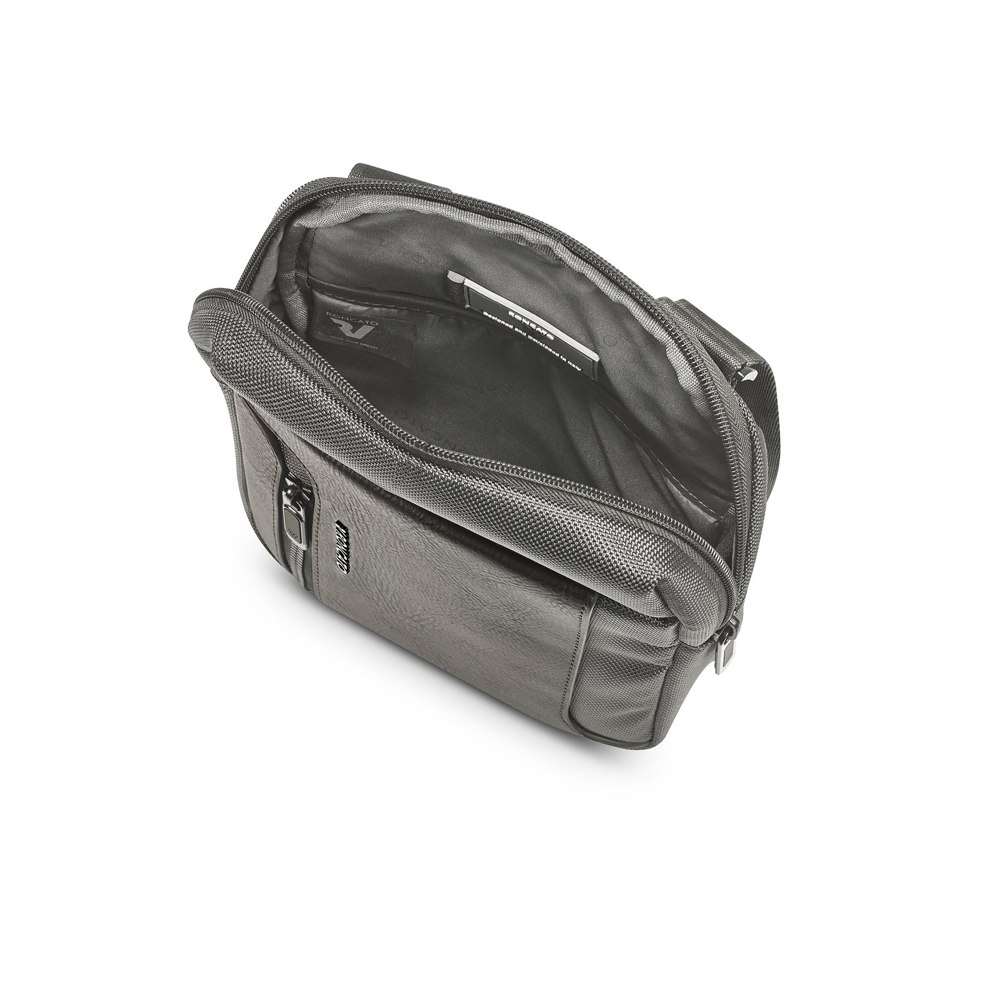 PANAMA 4.0 Sacoche homme 18x23x5.5 cm - Gris