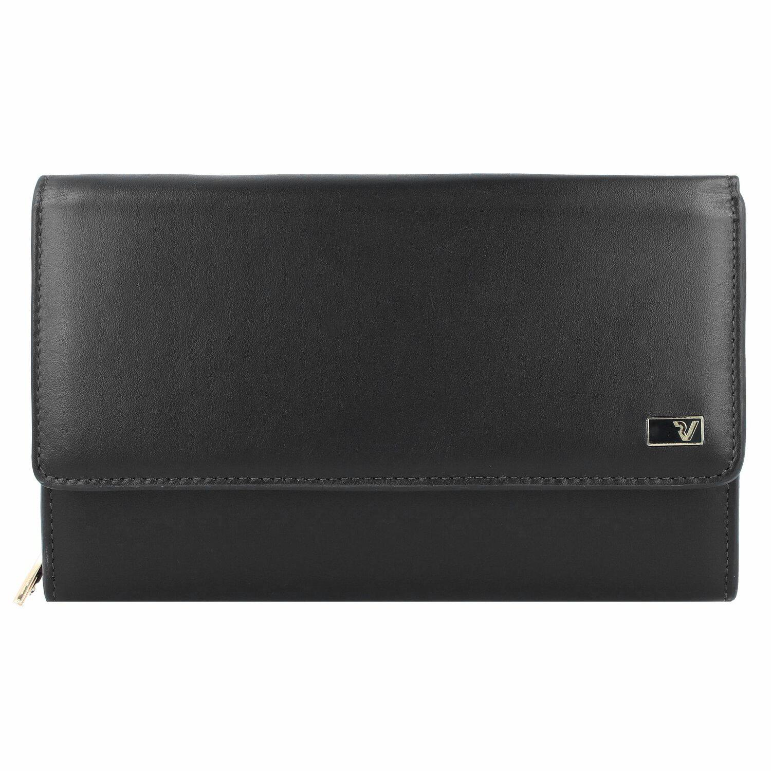 PE-FIRENZE W 2.0 Portafoglio donna 18x11x4 cm - Nero