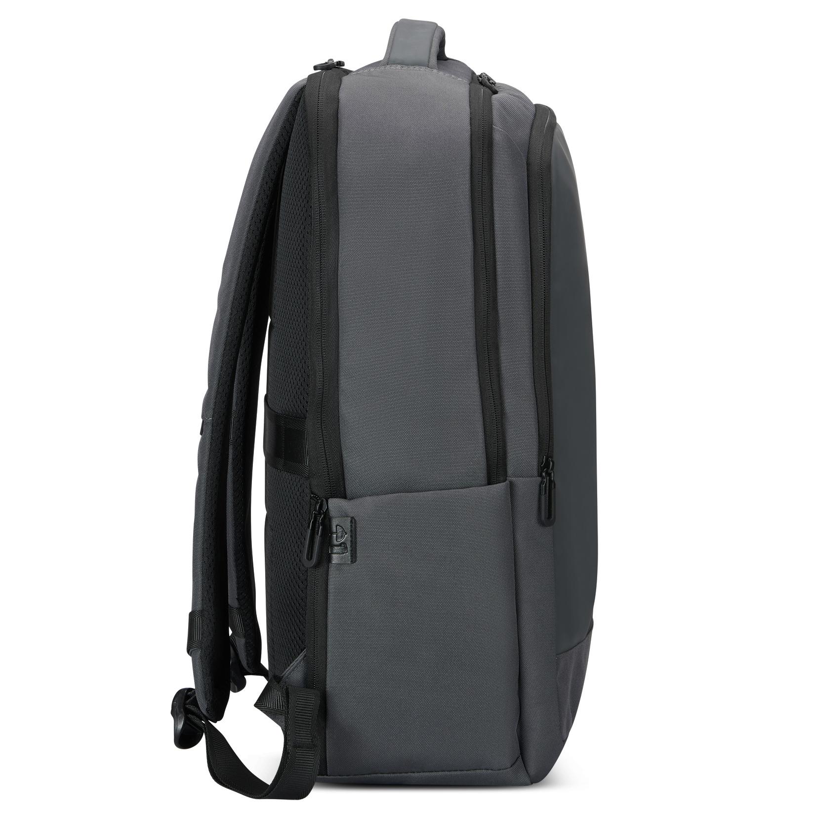 CLAYTON Mochila trabajo para portatil 17 - 48x33x18 cm - Antracita