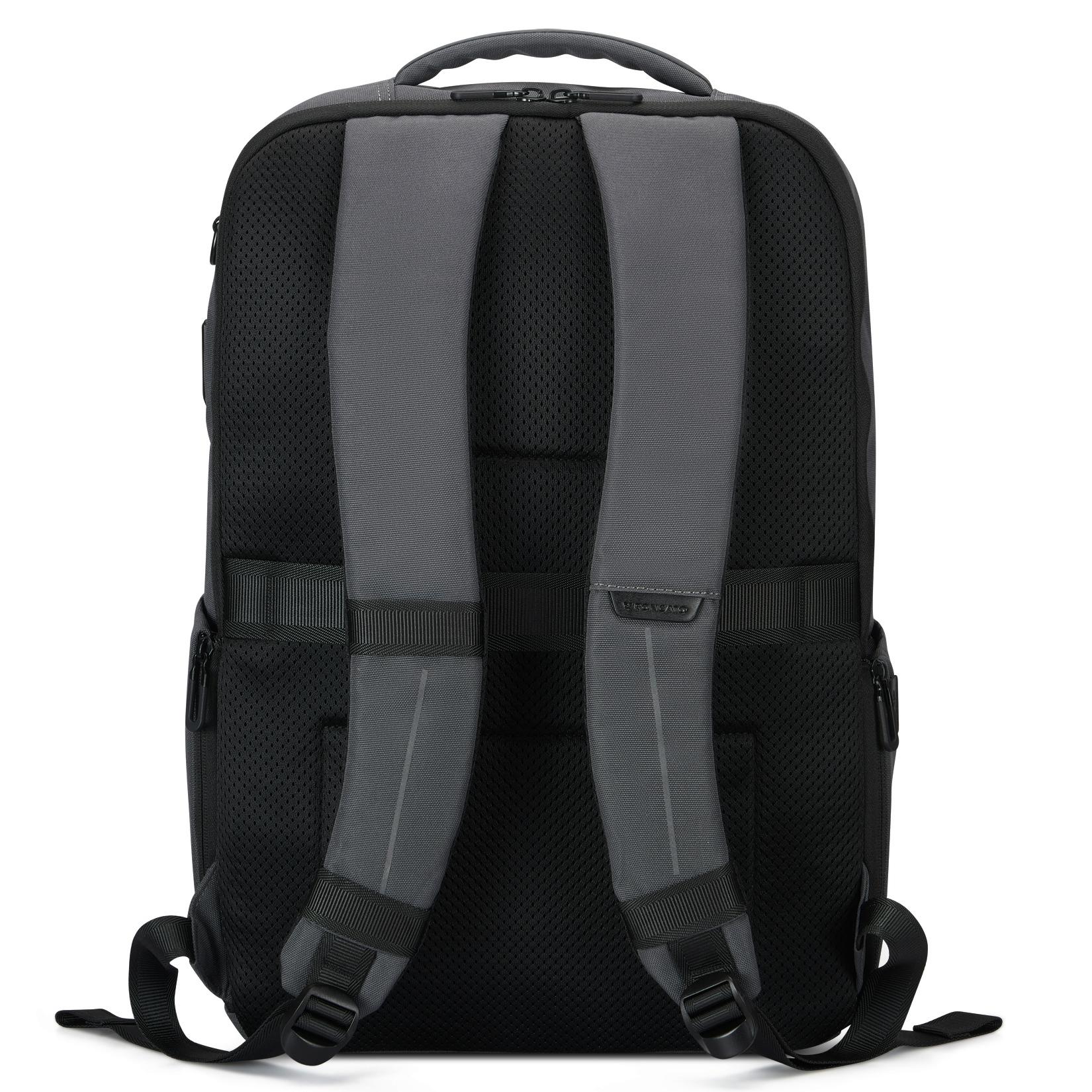 CLAYTON Mochila trabajo para portatil 17 - 48x33x18 cm - Antracita