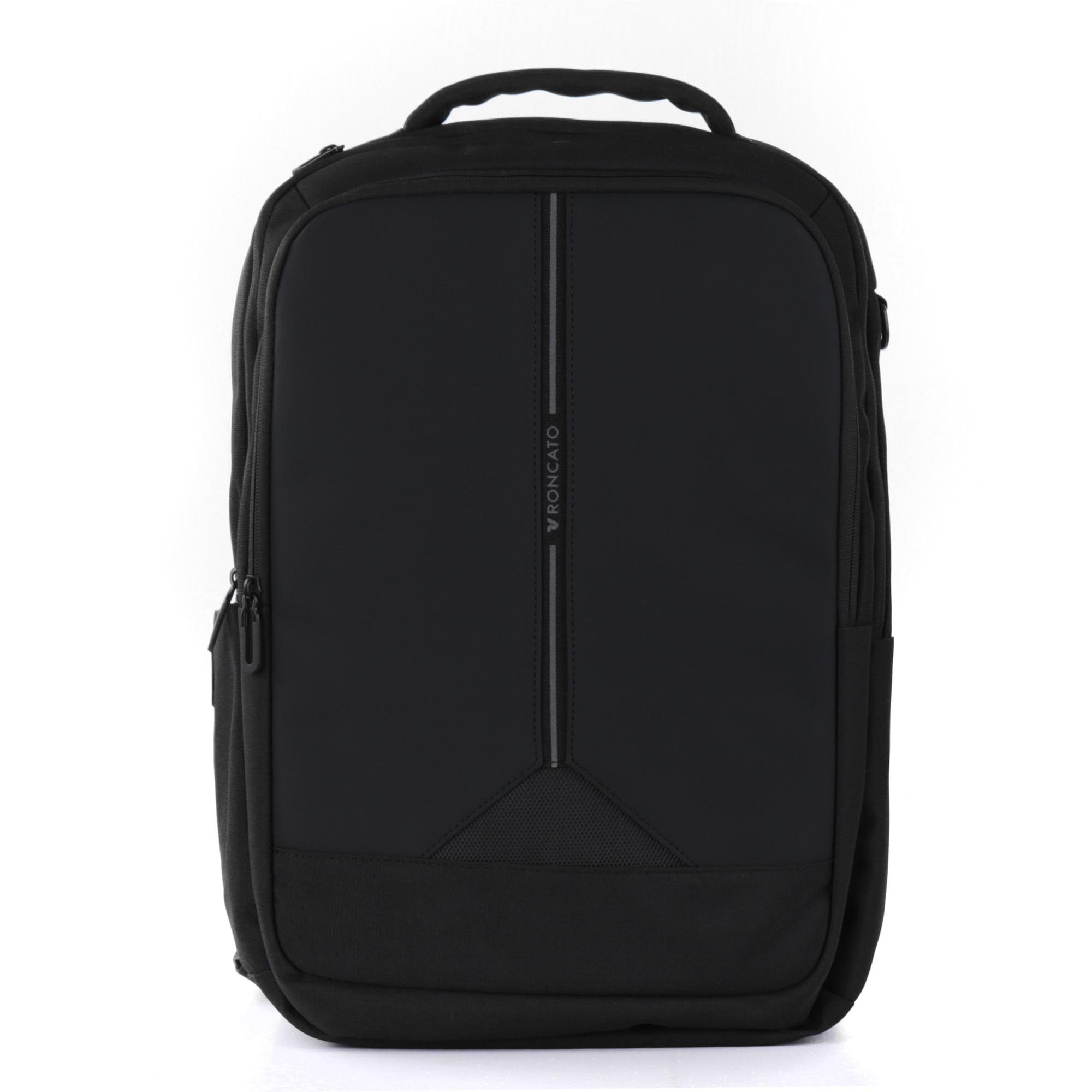 CLAYTON Mochila trabajo para portátil 15.6 - 44x31x15 cm - Negro