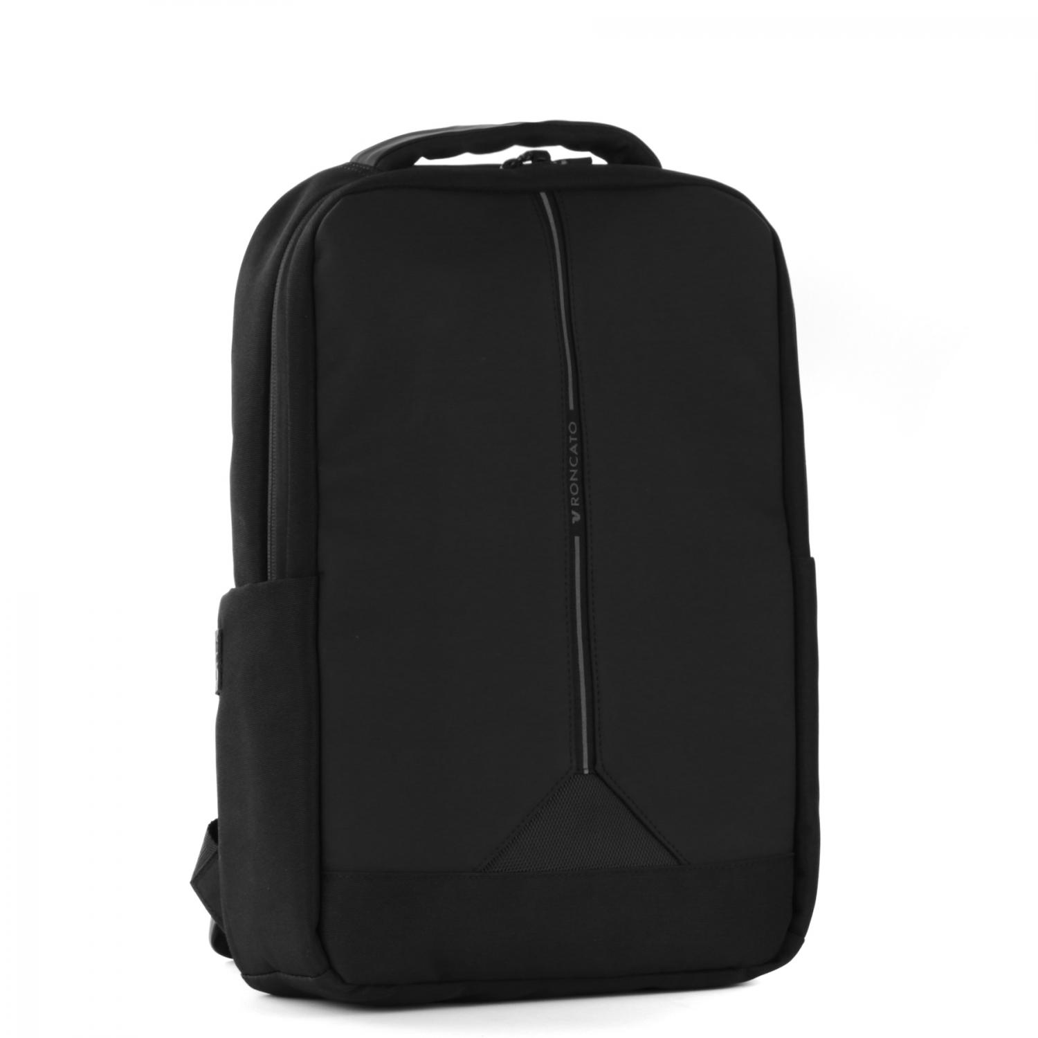 CLAYTON Zaino da lavoro porta PC 14 -  42x30x10 cm - Nero