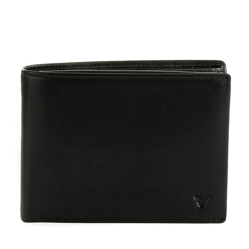 PASCAL Cartera de hombre 13x9.5x2 cm - Negro