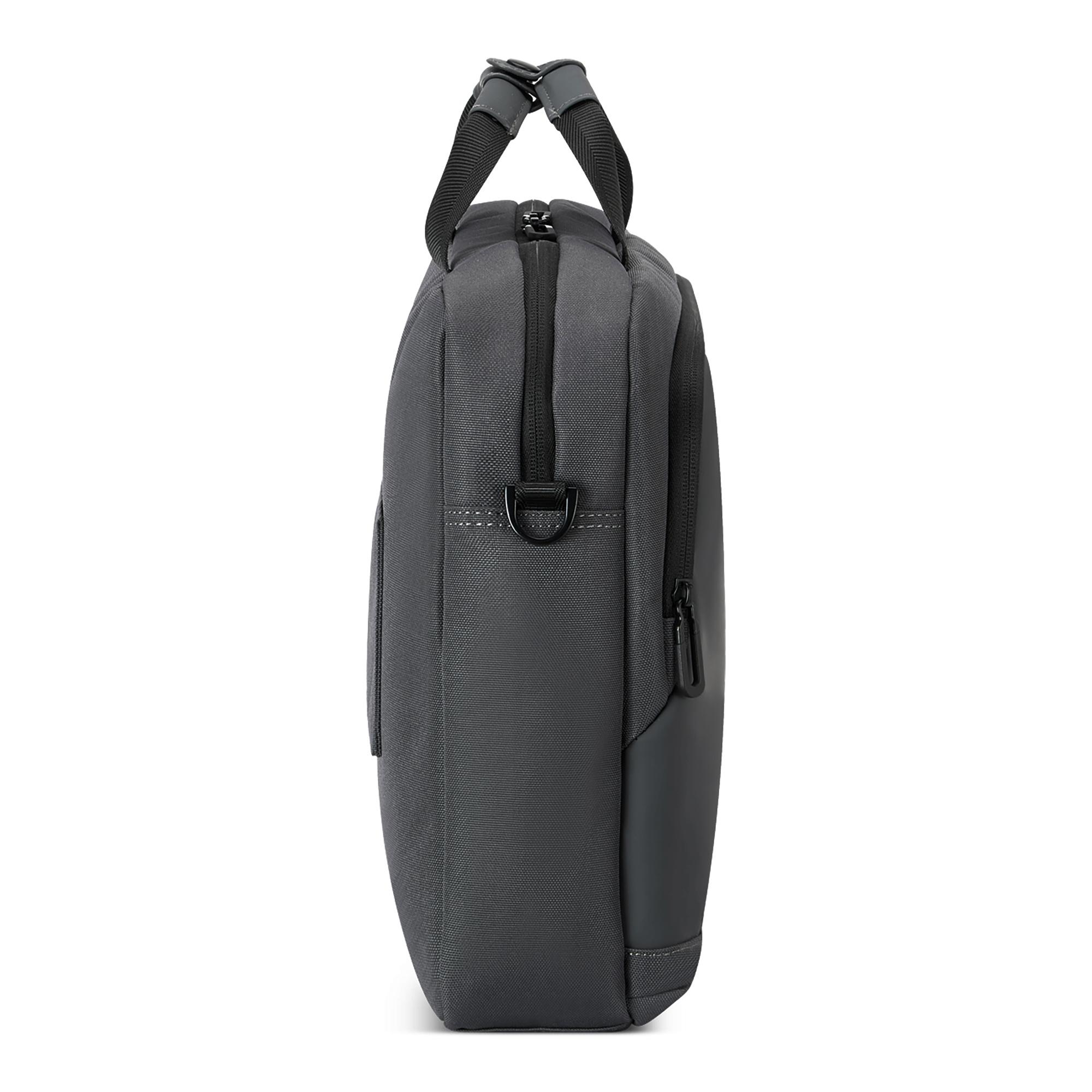 CLAYTON Sacoche pour ordinateur avec compartiment pour ordinateur 15.6 - 30x40x10 cm - Anthracite