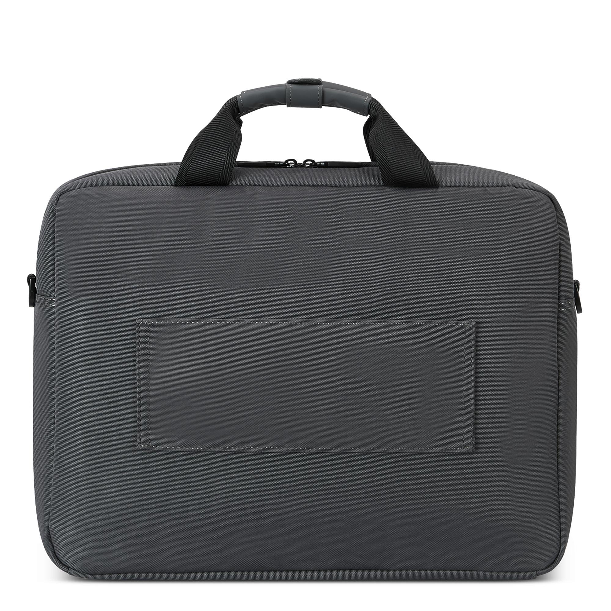 CLAYTON Sacoche pour ordinateur avec compartiment pour ordinateur 15.6 - 30x40x10 cm - Anthracite