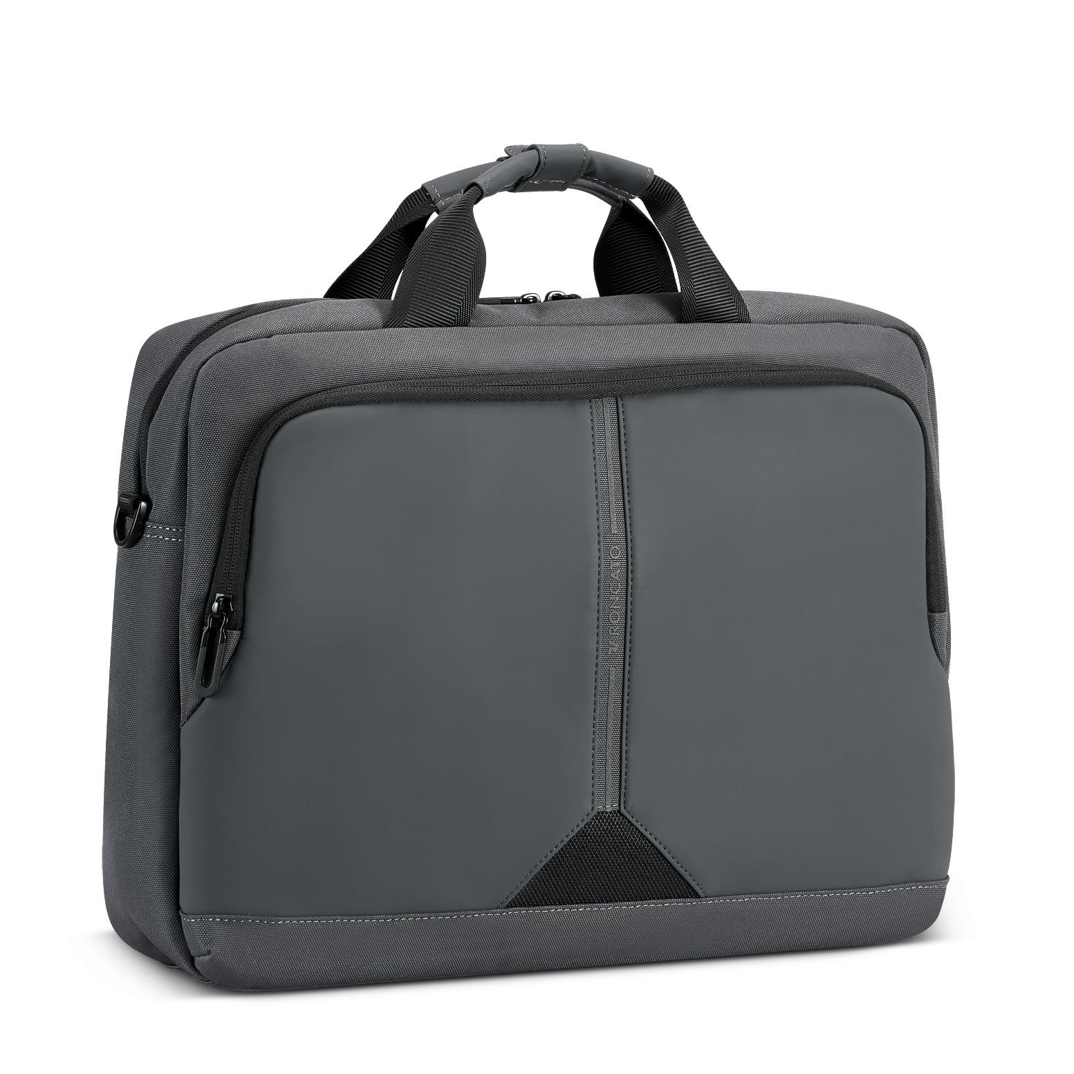 CLAYTON Sacoche pour ordinateur avec compartiment pour ordinateur 15.6 - 30x40x10 cm - Anthracite