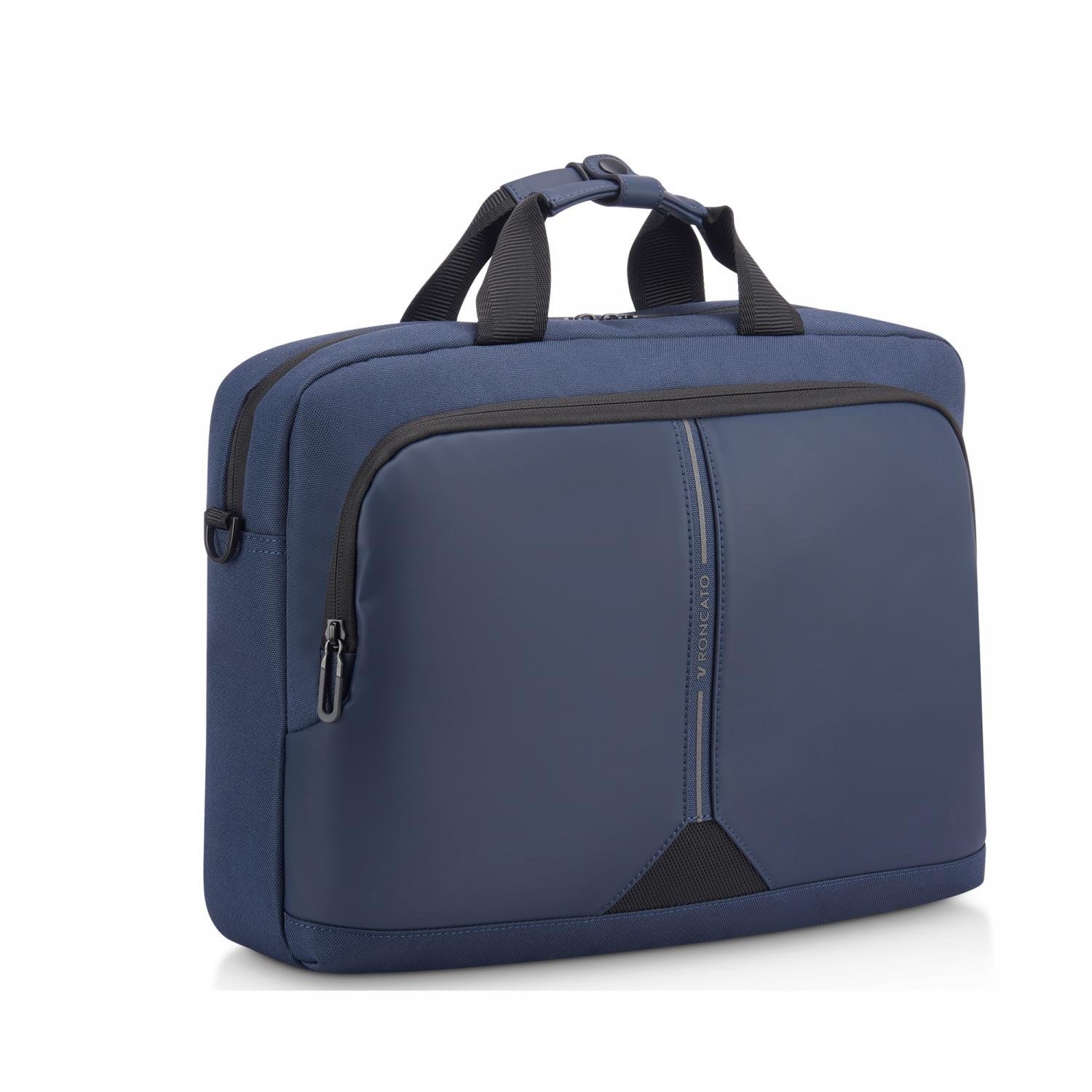 Roncato Clayton Borsa Porta Computer Porta Pc 15.6 - 30x40x10 Cm - Blu Notte