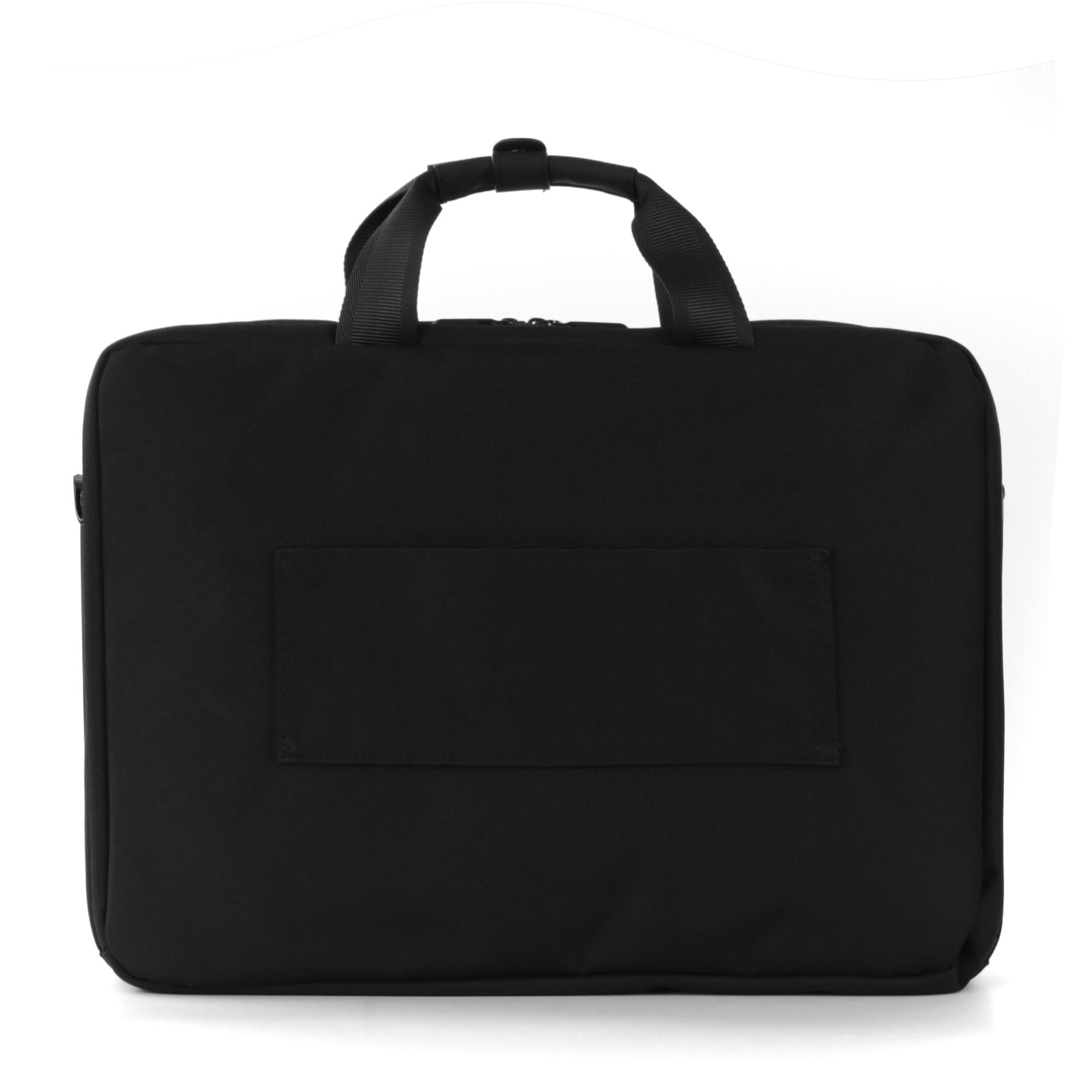 CLAYTON Sacoche pour ordinateur avec compartiment pour ordinateur 15.6 - 31x44x12 cm - Noir