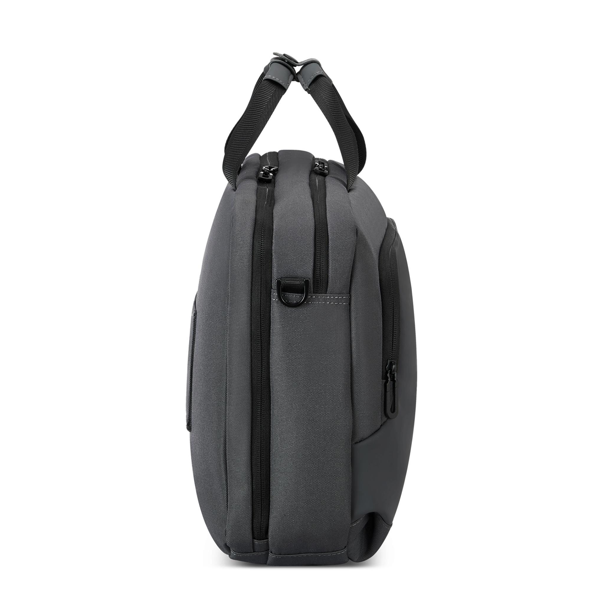 CLAYTON Sacoche pour ordinateur avec compartiment pour ordinateur 15.6 - 31x44x12 cm - Anthracite