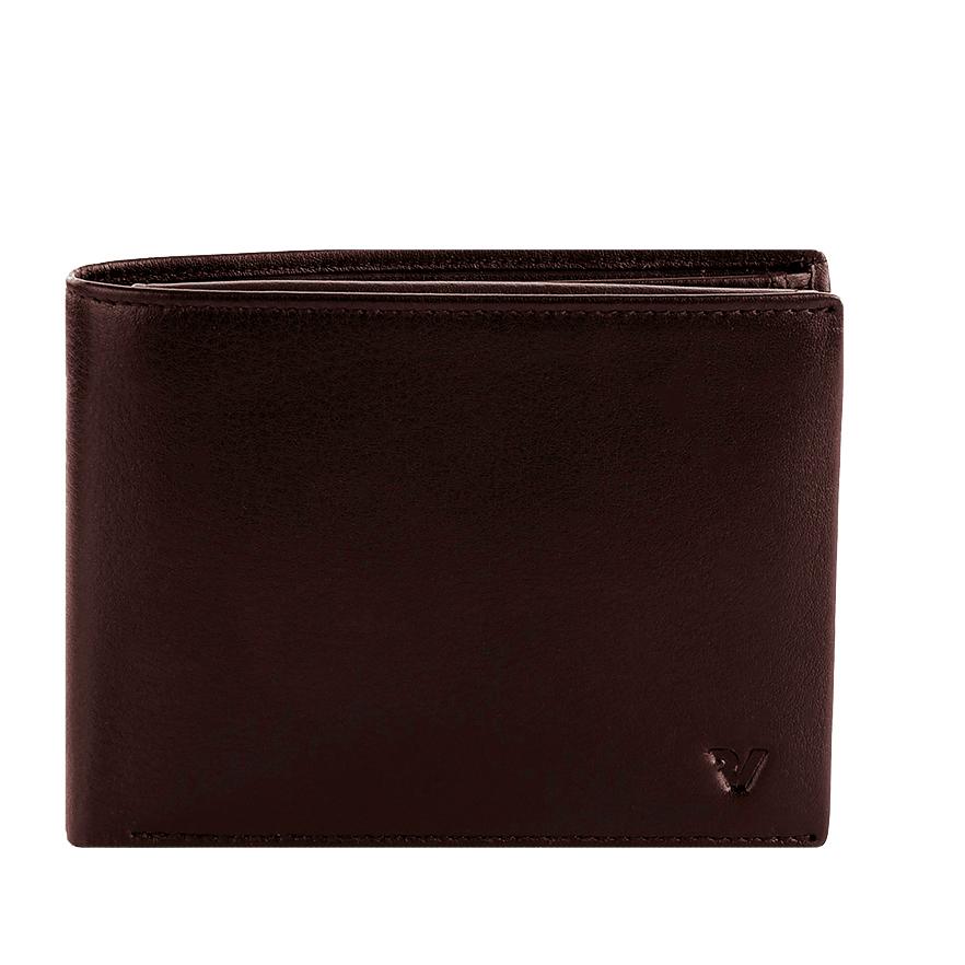 PASCAL Cartera de hombre 13x9.5x2 cm - Marrón