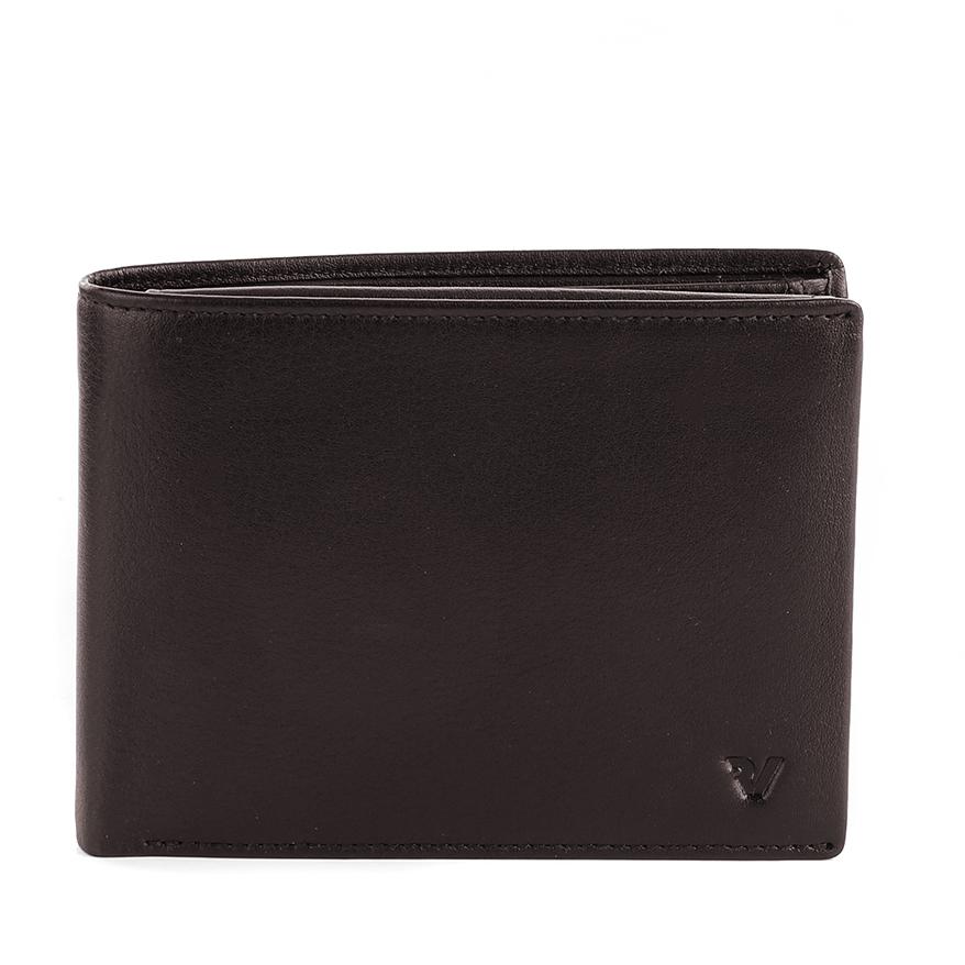 PASCAL Cartera de hombre 13x9.5x1.5 cm - Marrón