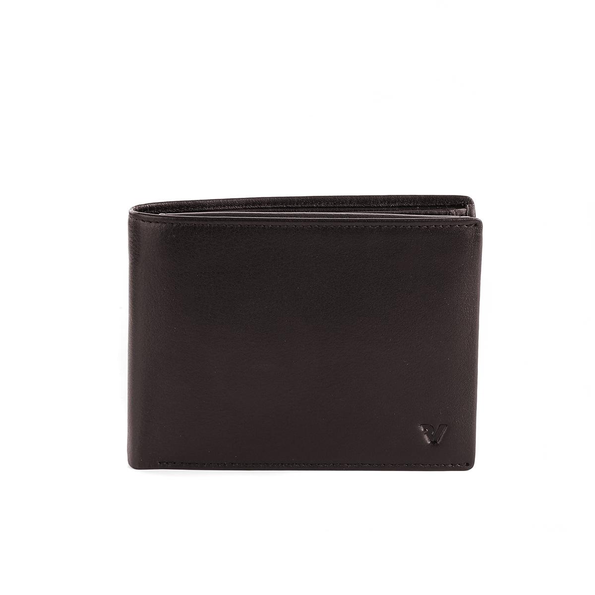 PASCAL Cartera de hombre 13x9.5x1.5 cm - Marrón