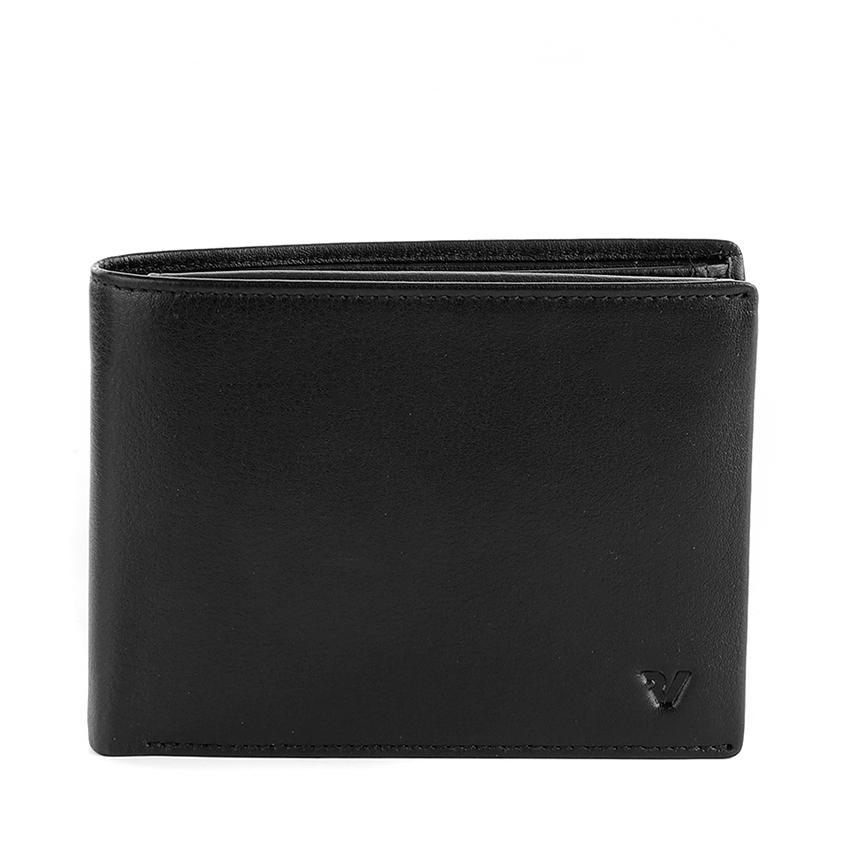 PASCAL Portefeuille homme 13x9.5x2 cm - Noir