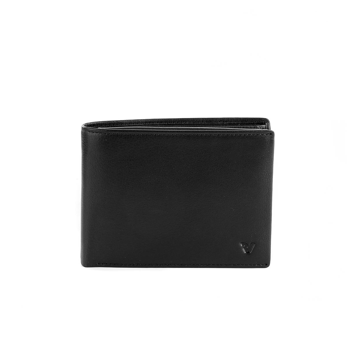 Roncato Pascal Portafoglio Uomo 13x9.5x2 Cm - Nero